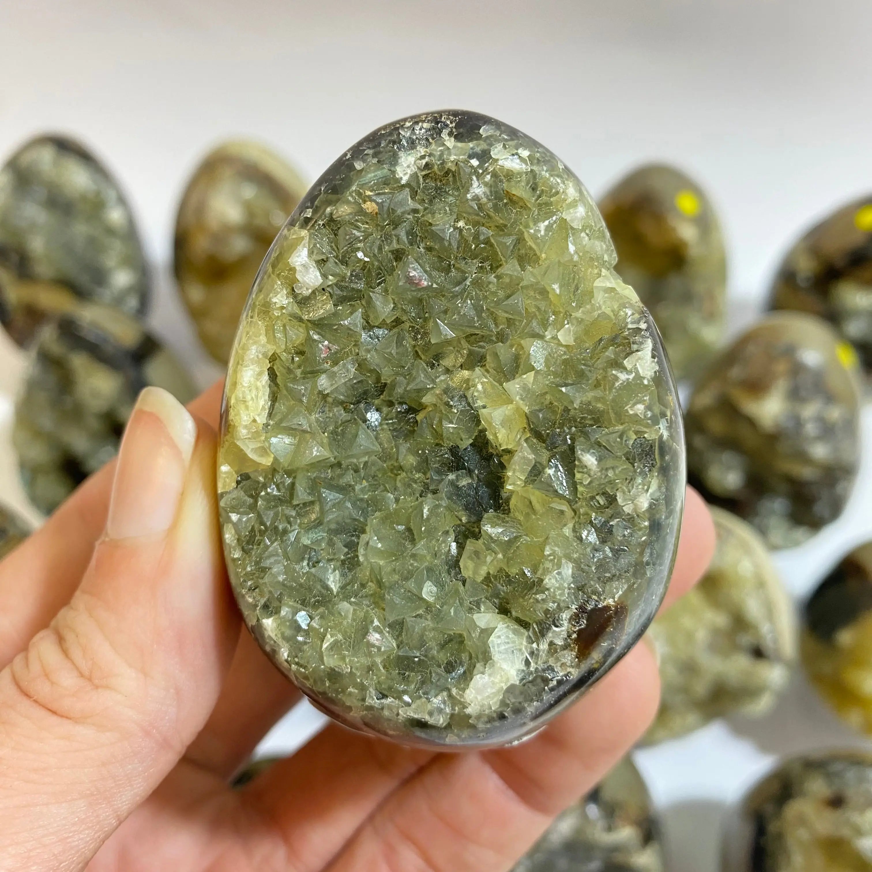 Septarian Agate Egg Arabella Crystals