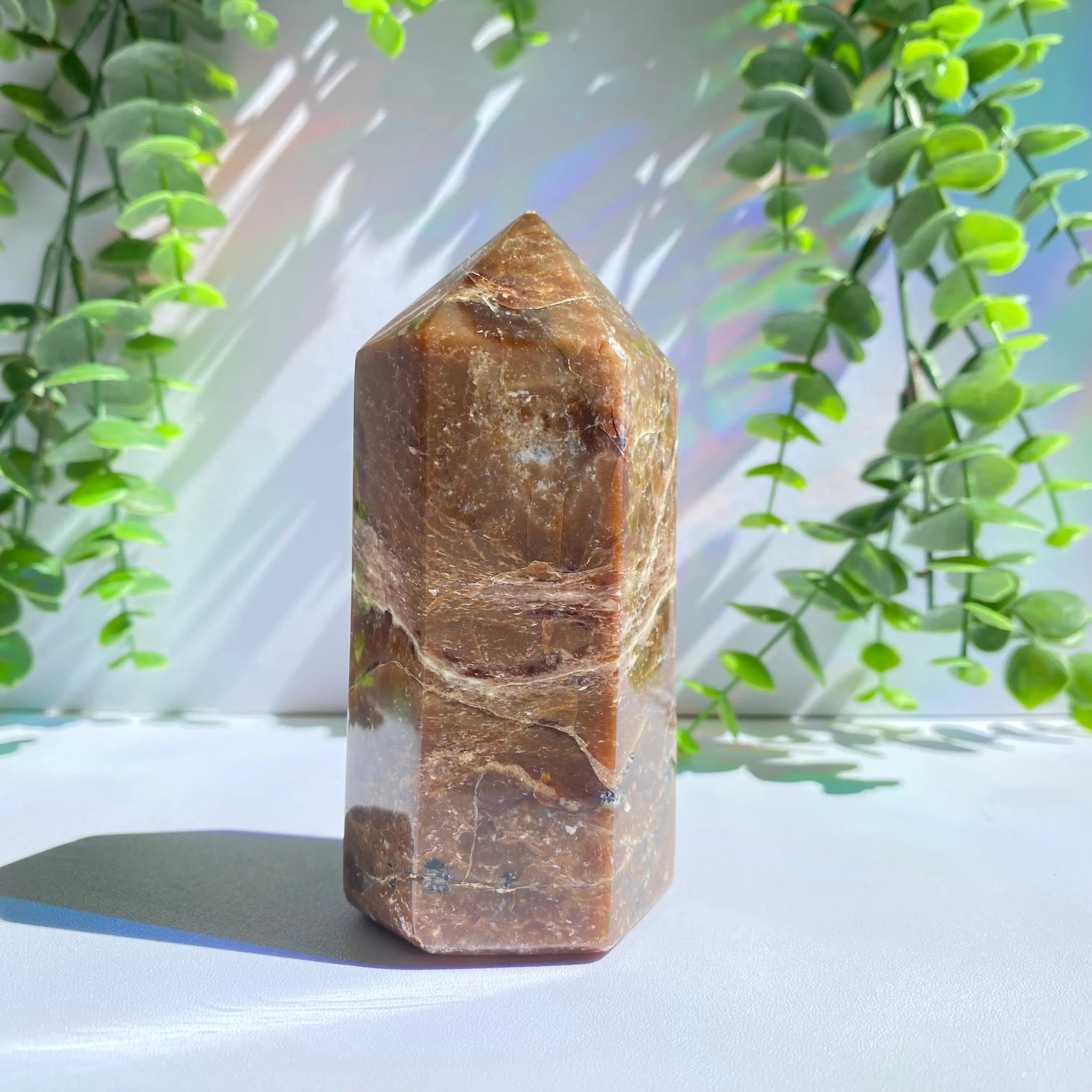 Chocolate Calcite Point Arabella Crystals