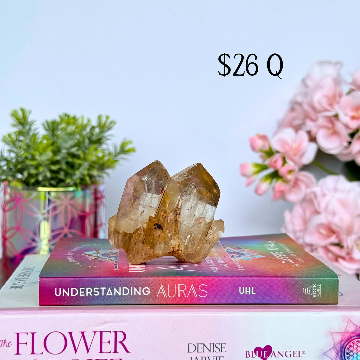 Kundalini Citrine Clusters Arabella Crystals