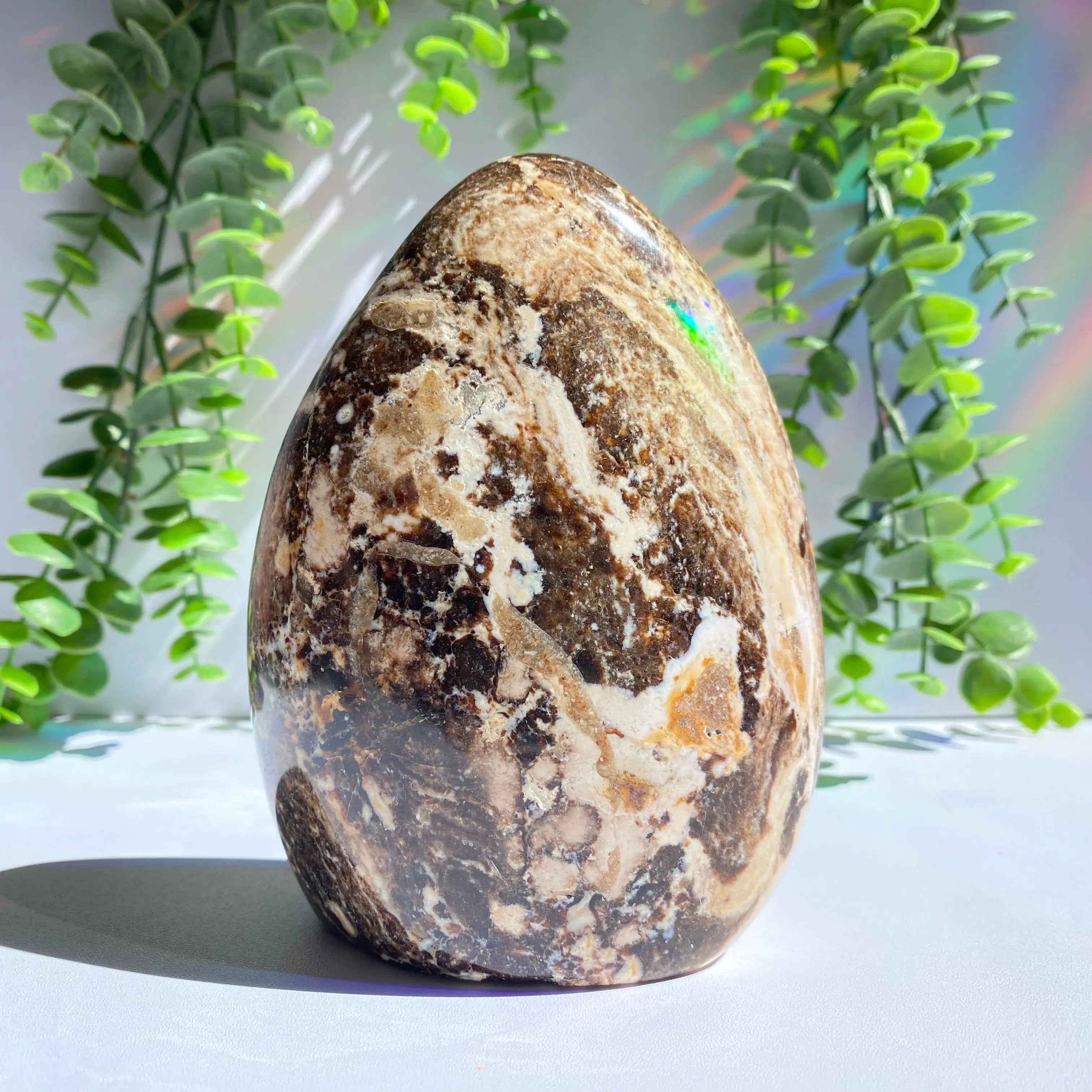 Chocolate Calcite Free Form Arabella Crystals