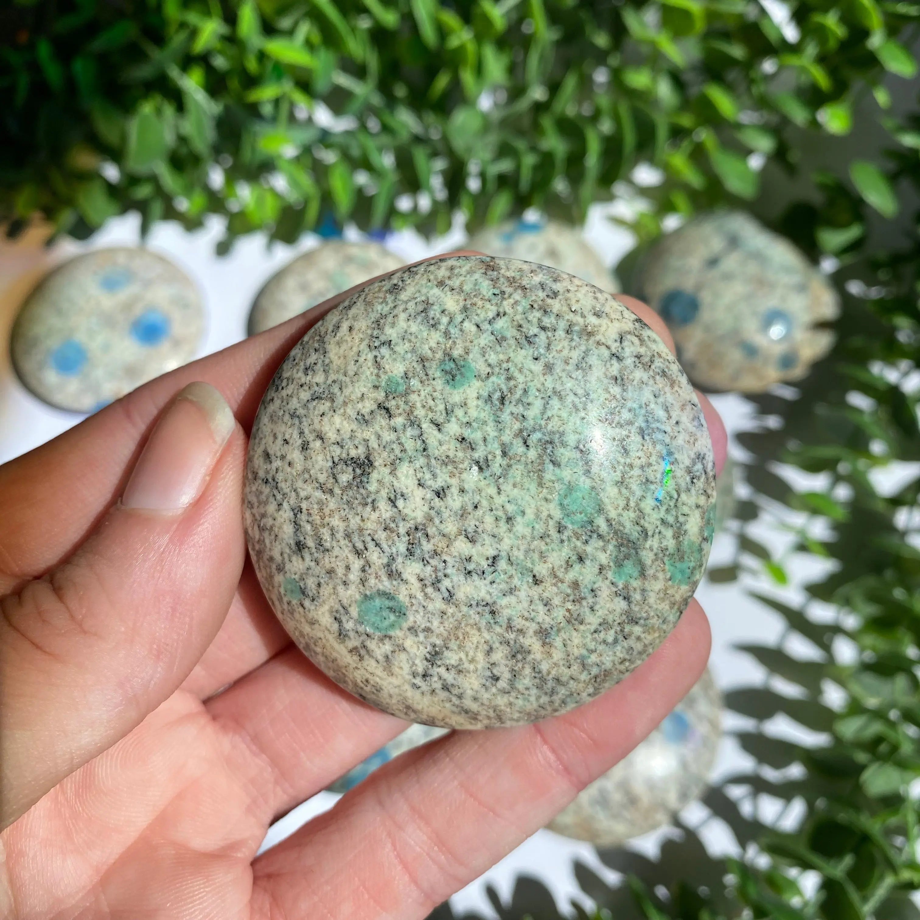 K2 Jasper Palm Stone Arabella Crystals
