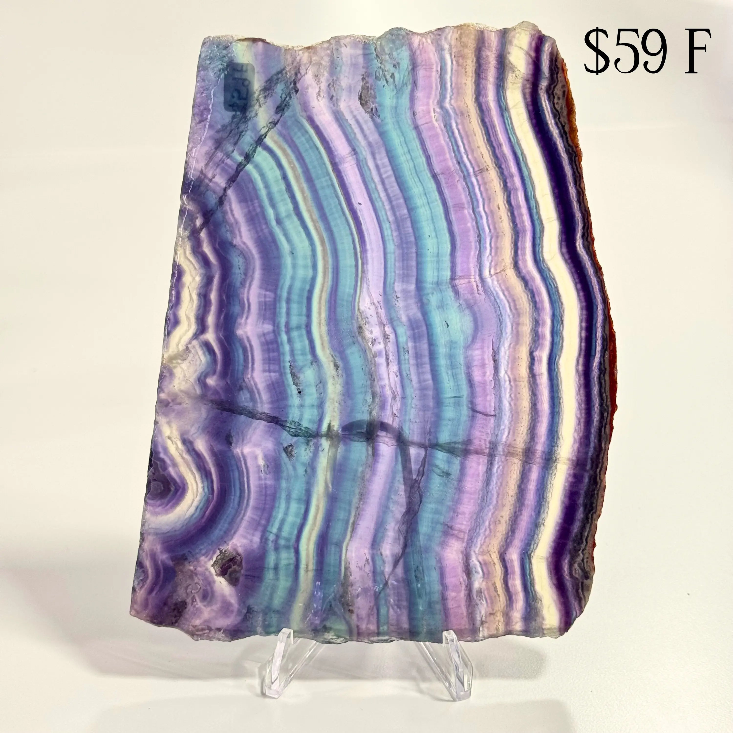 Rainbow Fluorite Slices Arabella Crystals