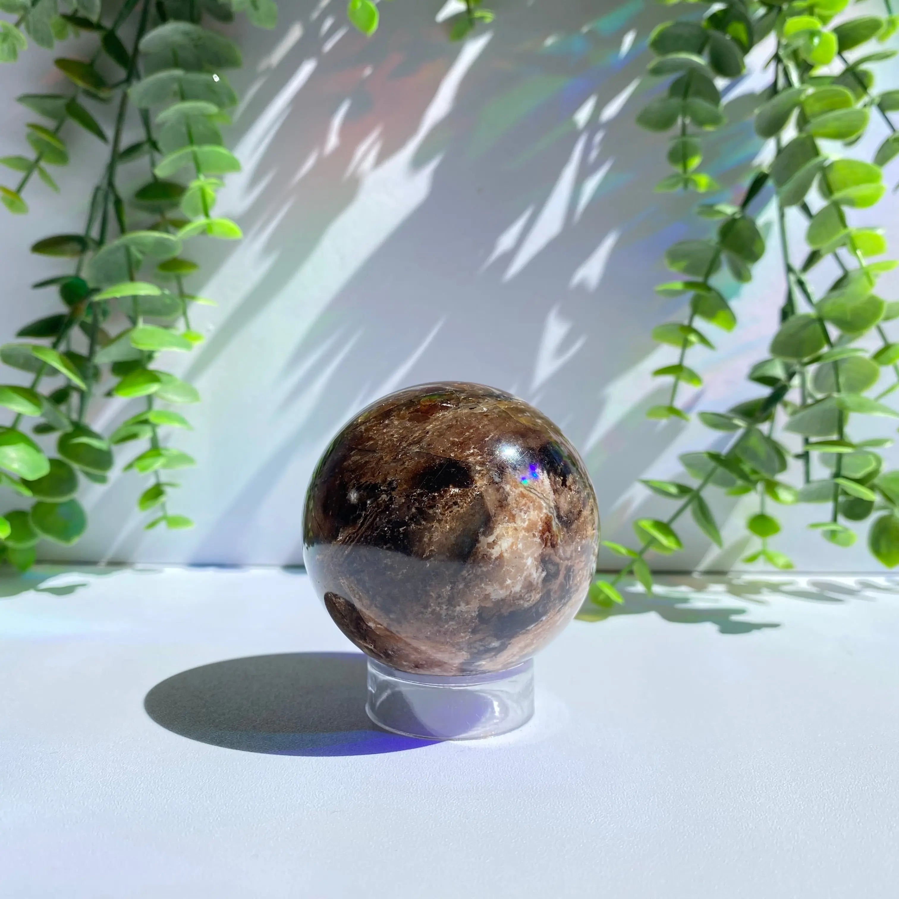 Chocolate Calcite Sphere Arabella Crystals