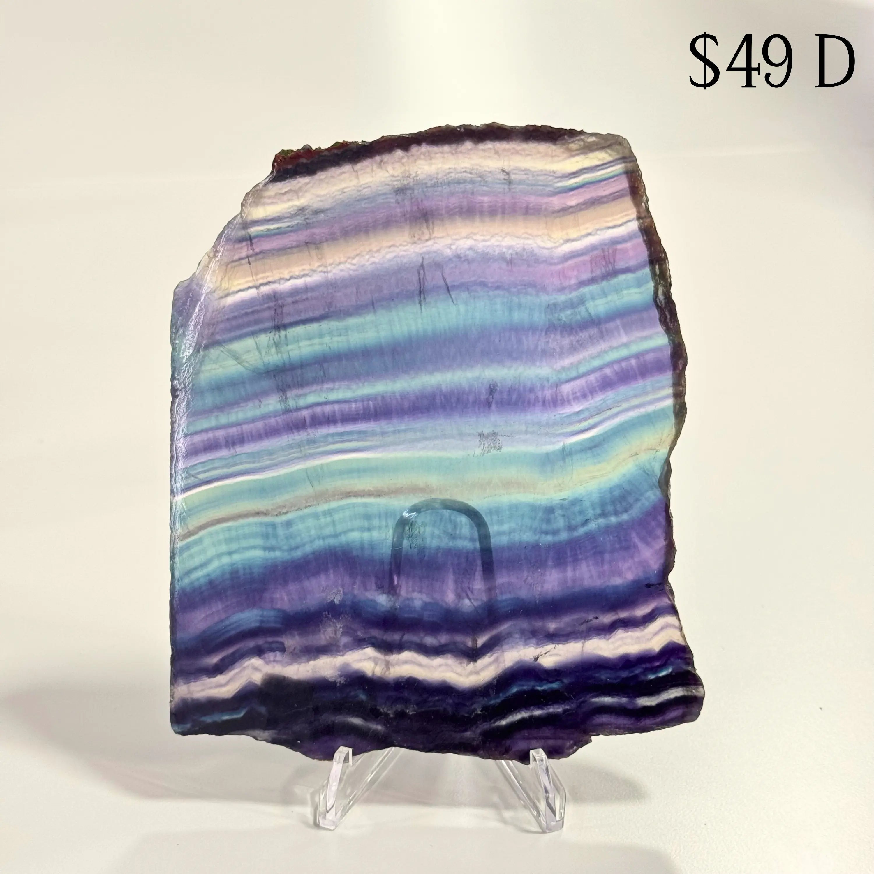 Rainbow Fluorite Slices Arabella Crystals