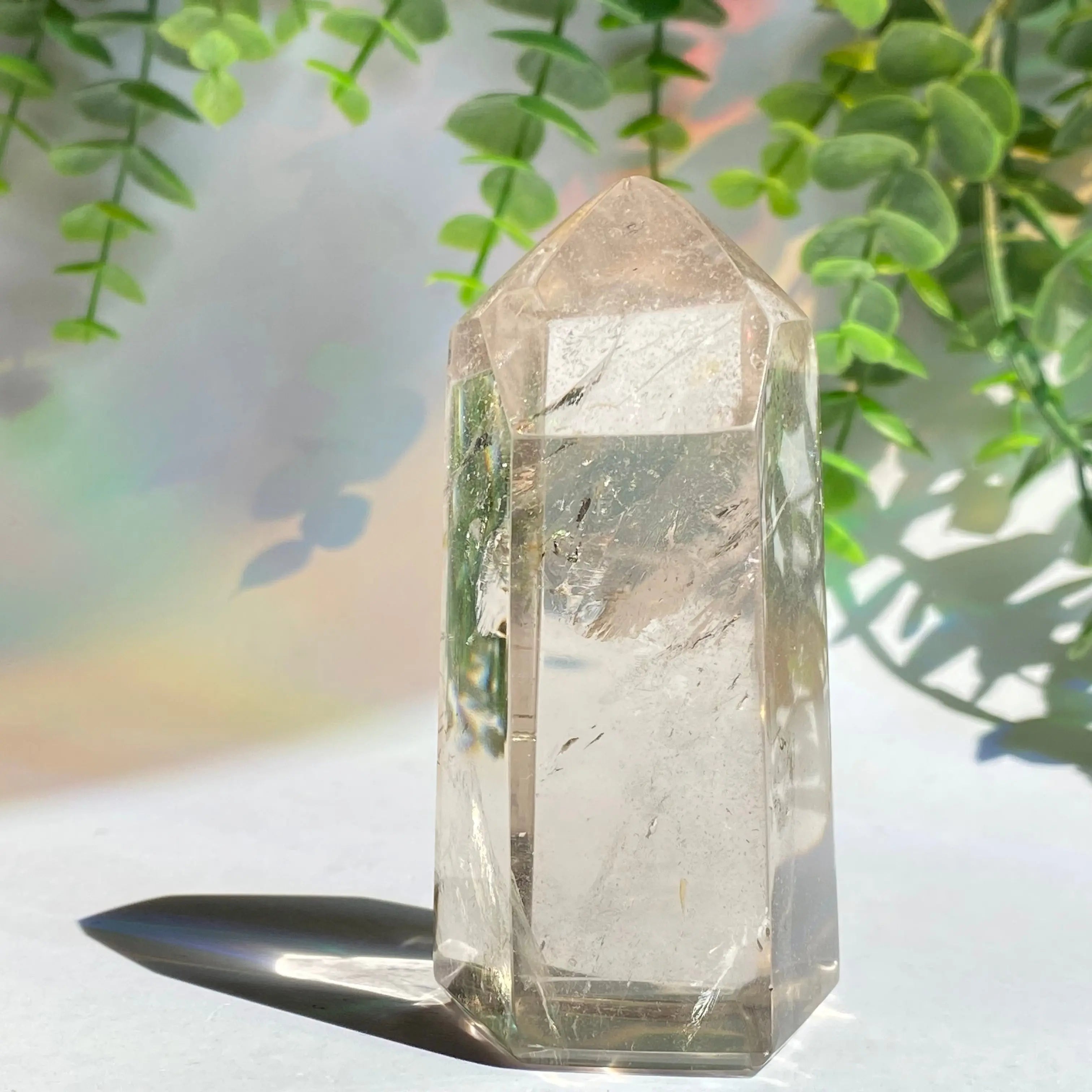 Smokey Quartz Point Arabella Crystals