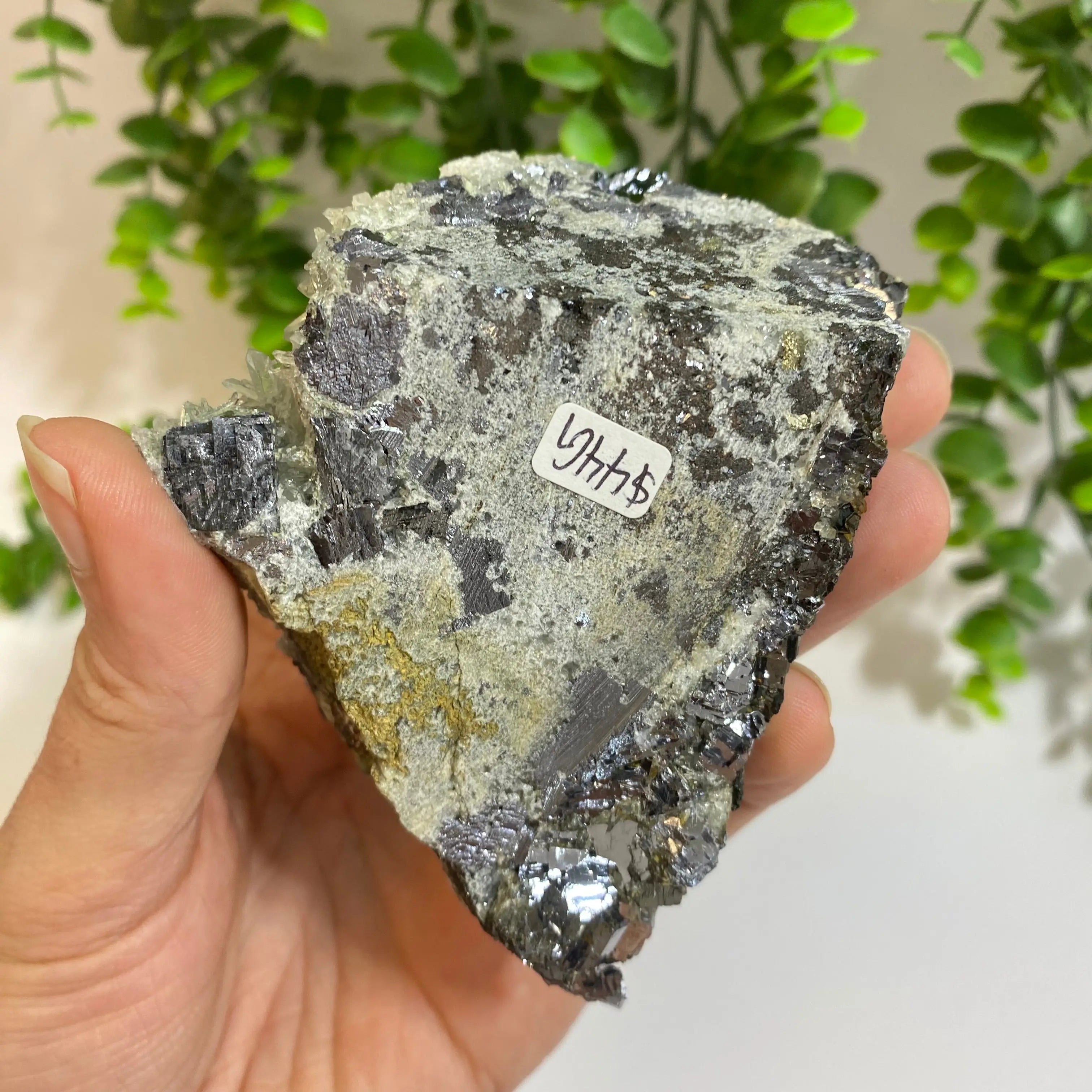 Quartz x Sphalerite Cluster Arabella Crystals