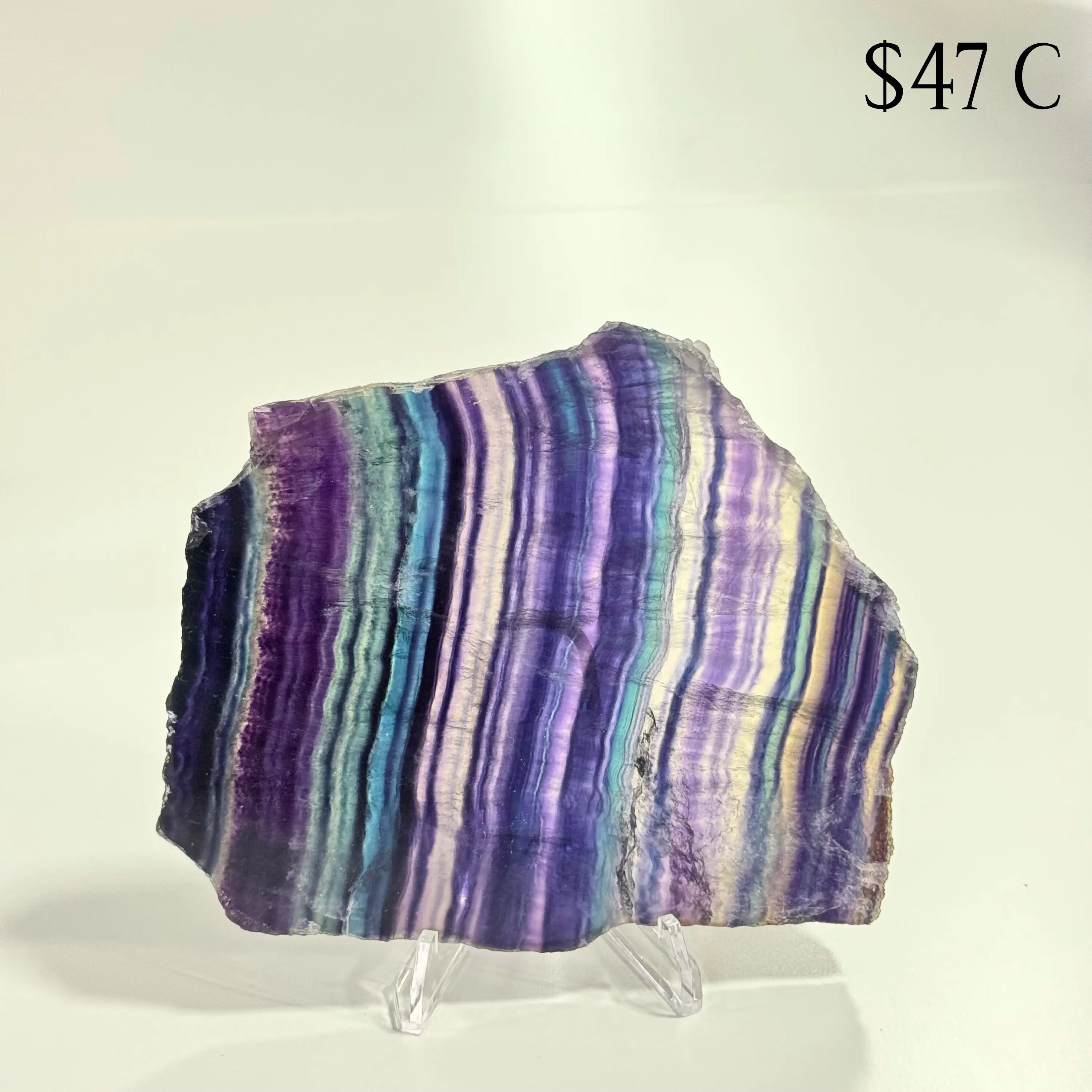 Rainbow Fluorite Slices Arabella Crystals