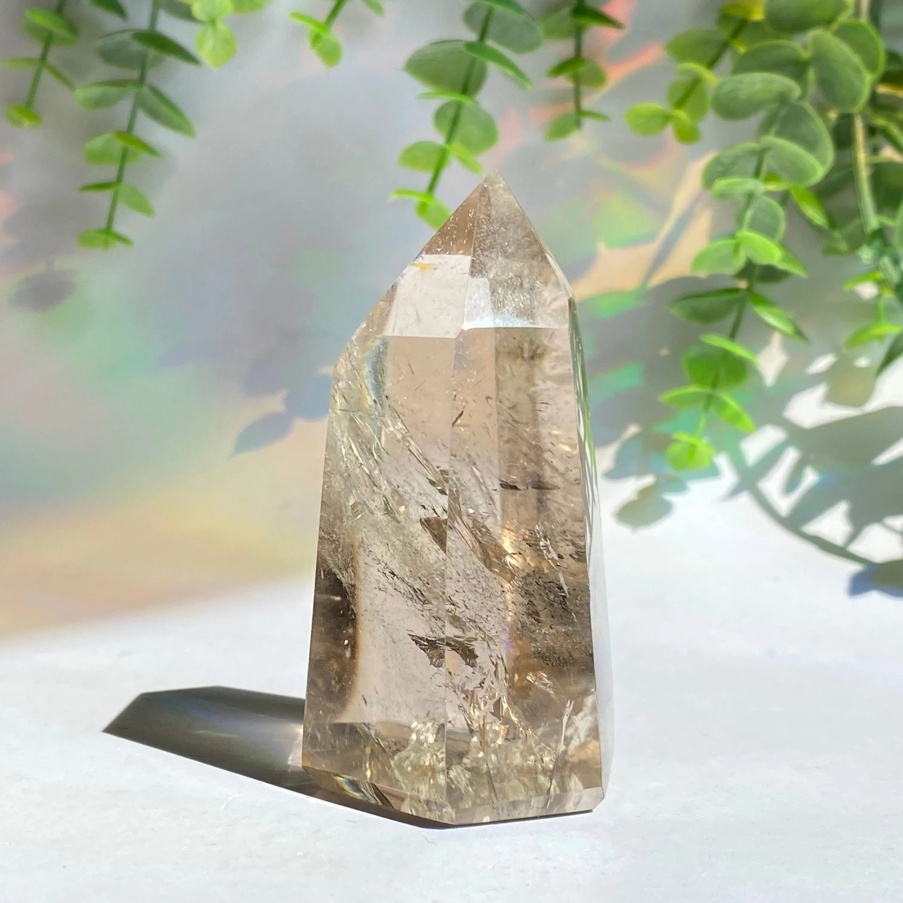 Smokey Quartz Point Arabella Crystals