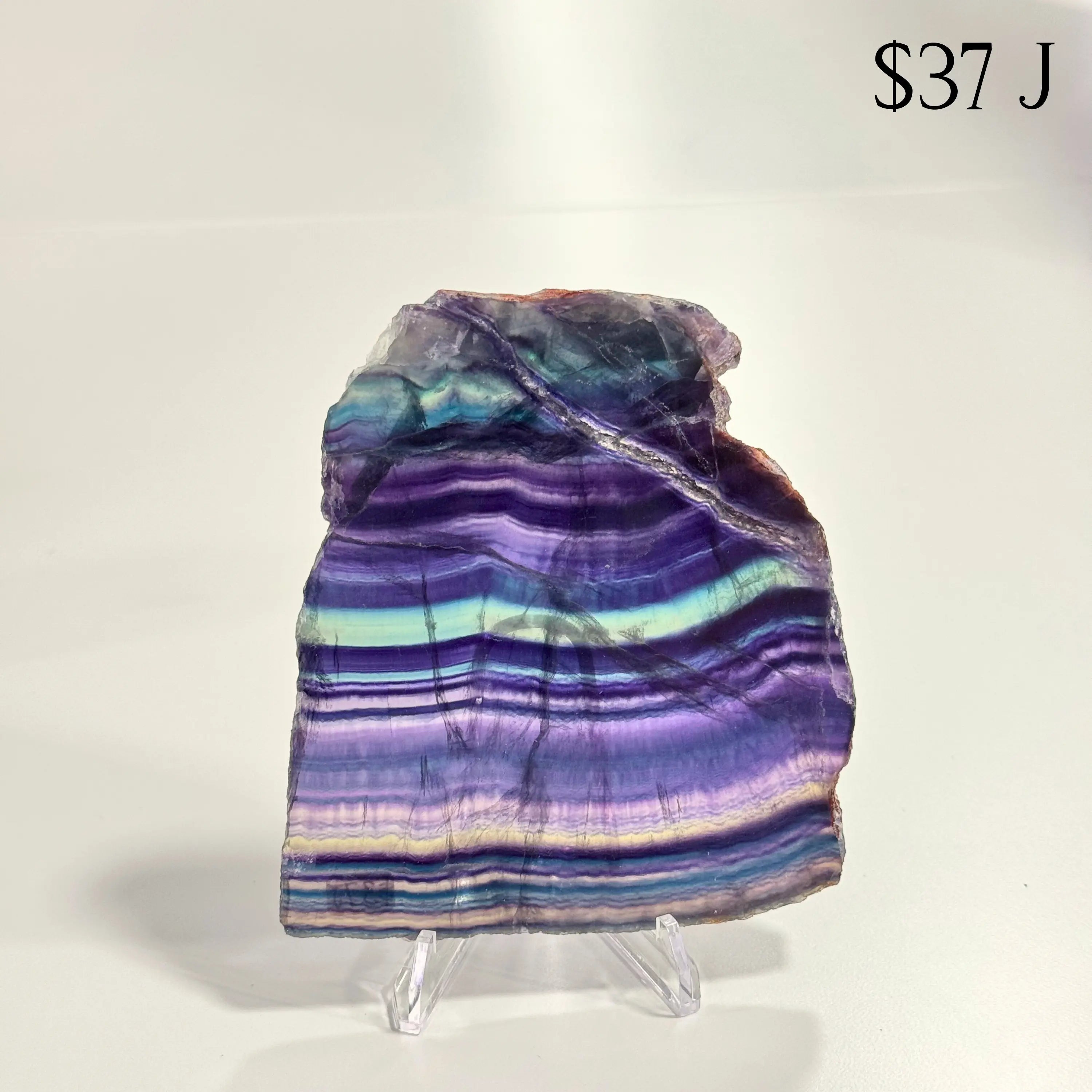 Rainbow Fluorite Slices Arabella Crystals