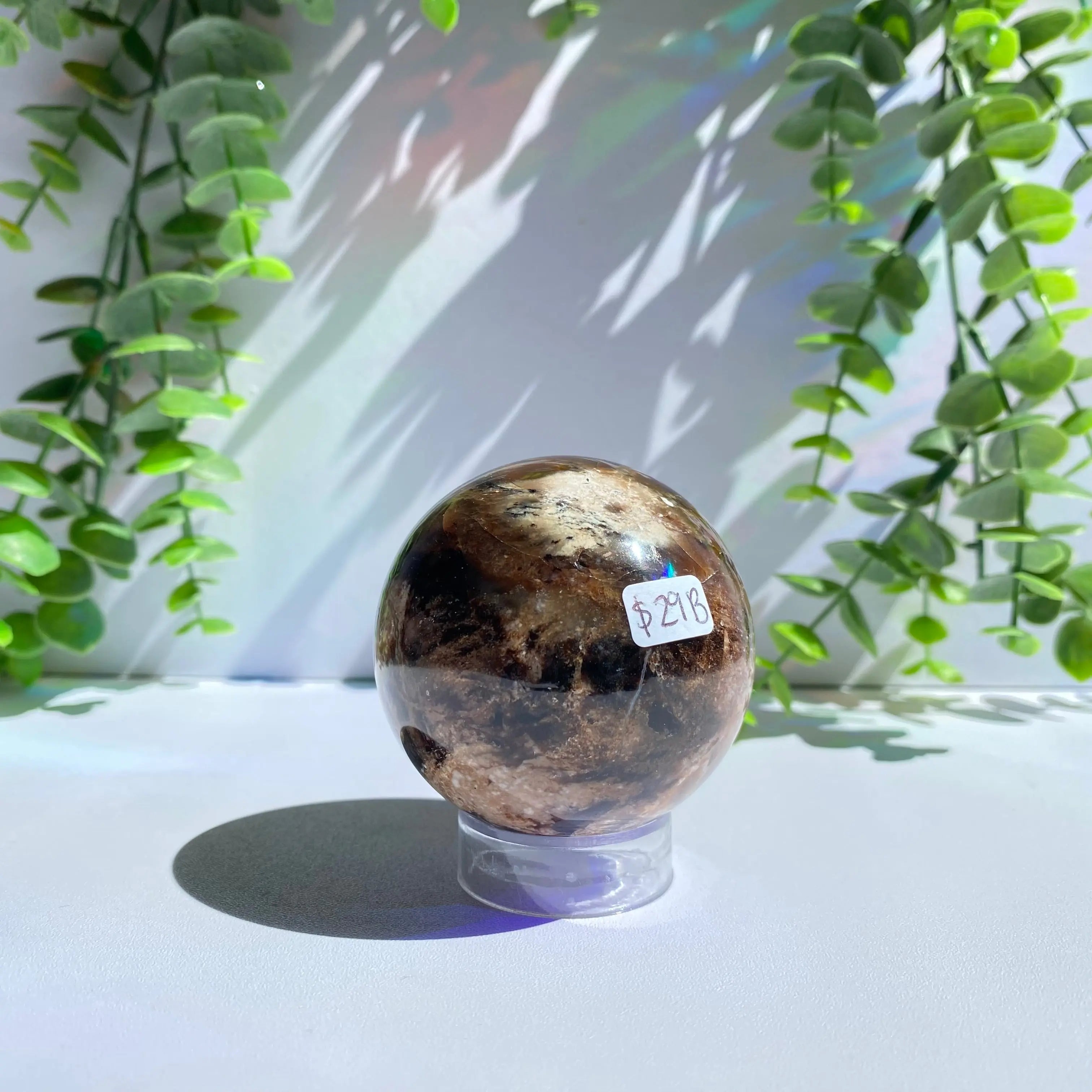 Chocolate Calcite Sphere Arabella Crystals