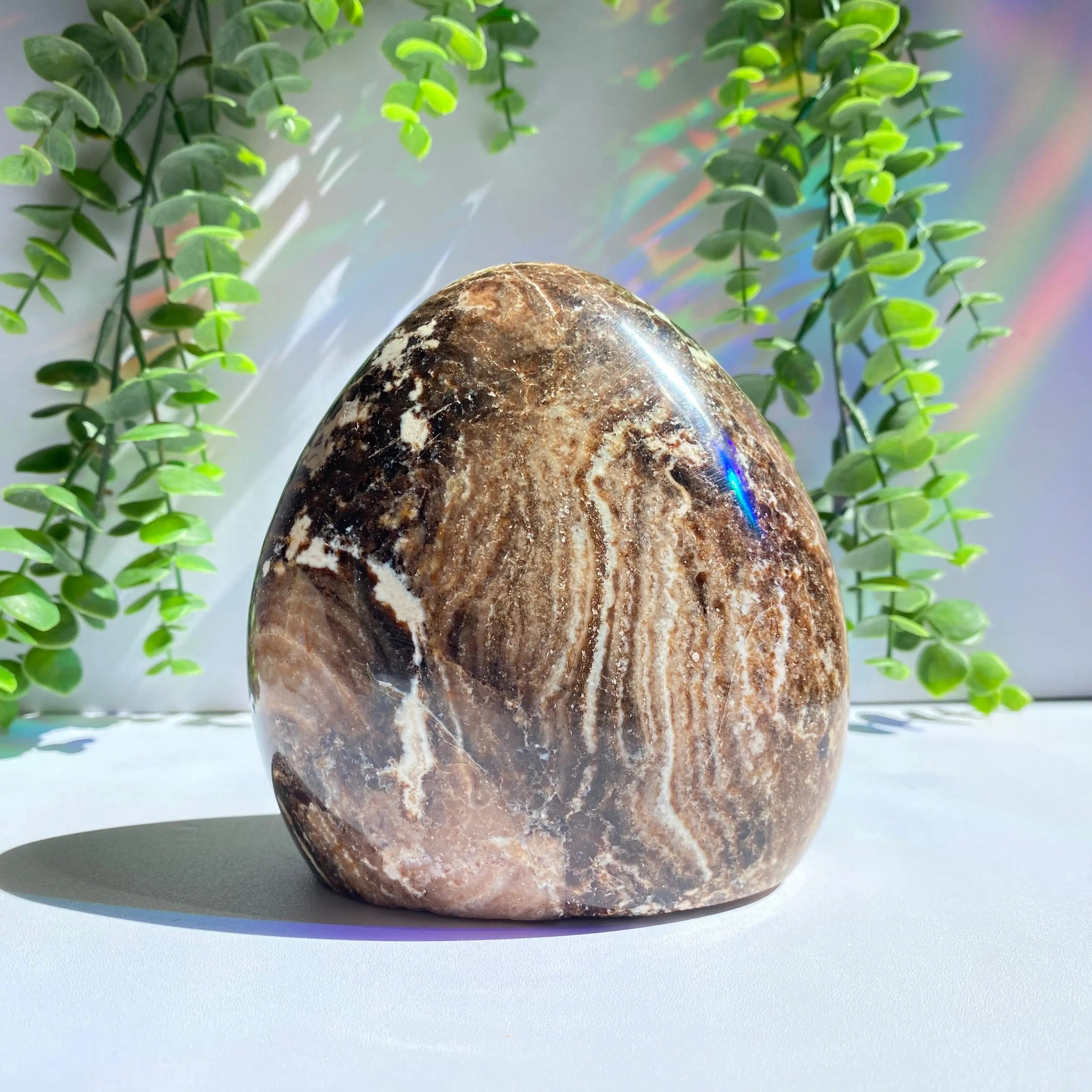 Chocolate Calcite Free Form Arabella Crystals