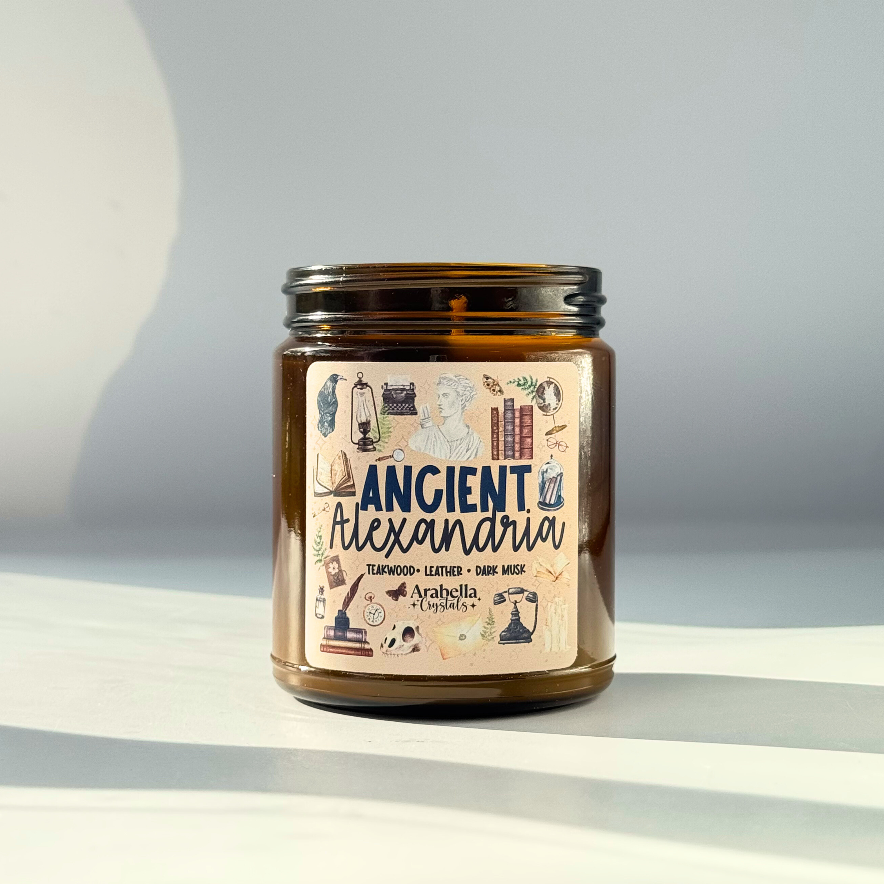 Ancient Alexandria Halloween Candle