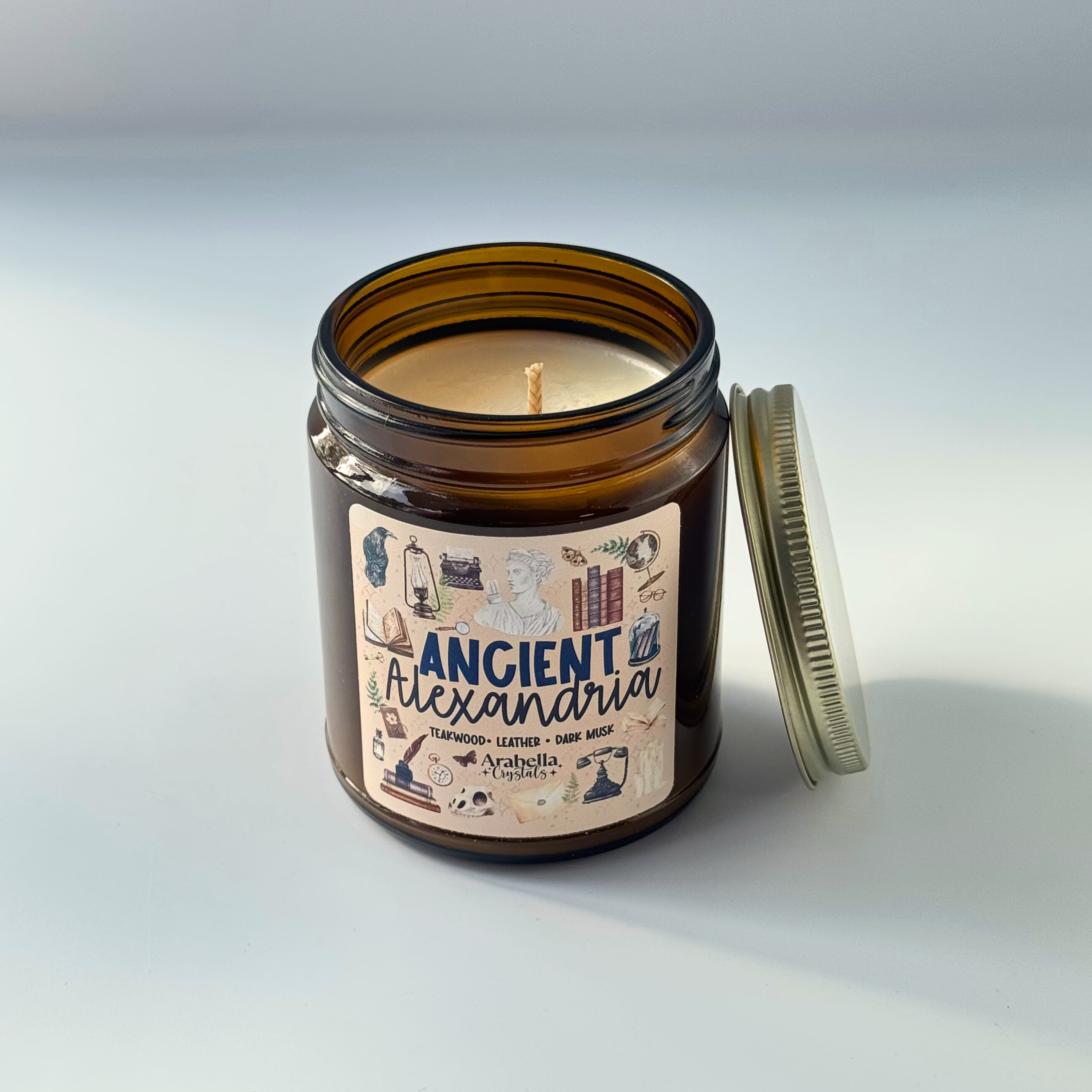 Ancient Alexandria Halloween Candle
