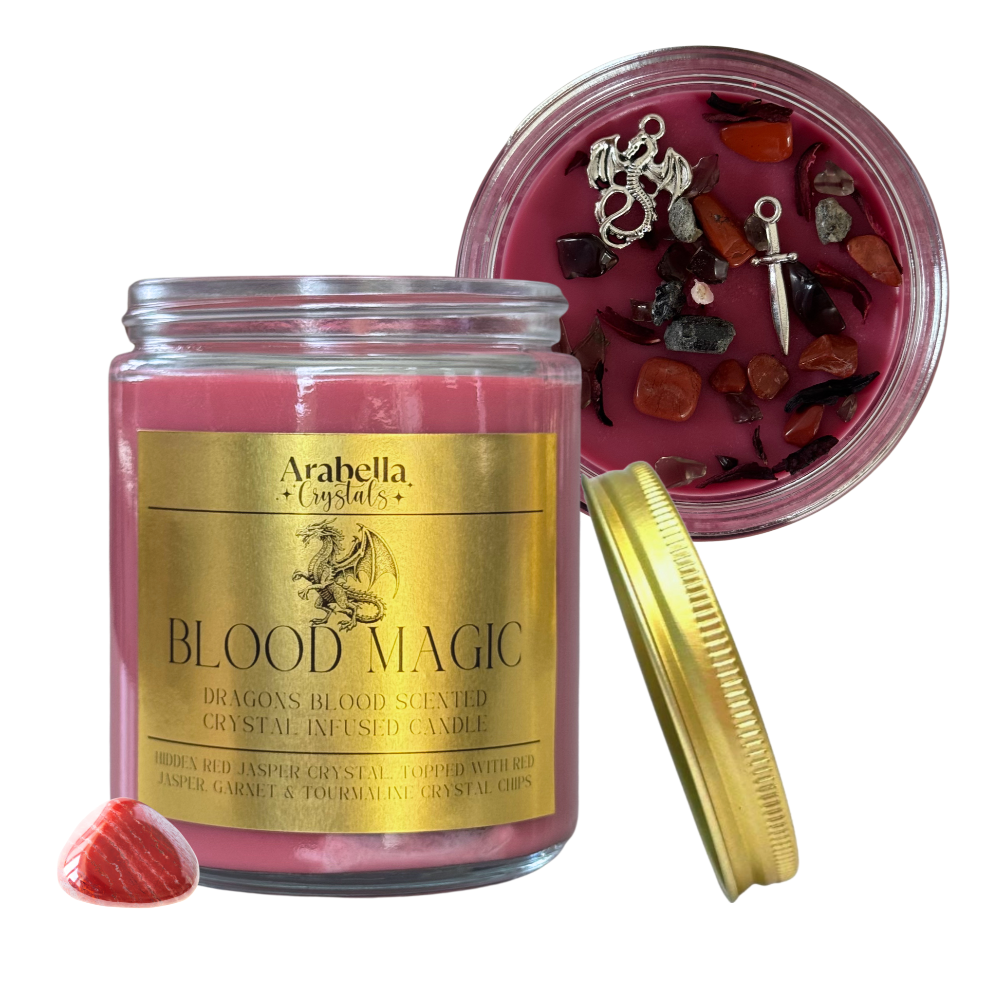 Blood Magic Ritual Candle