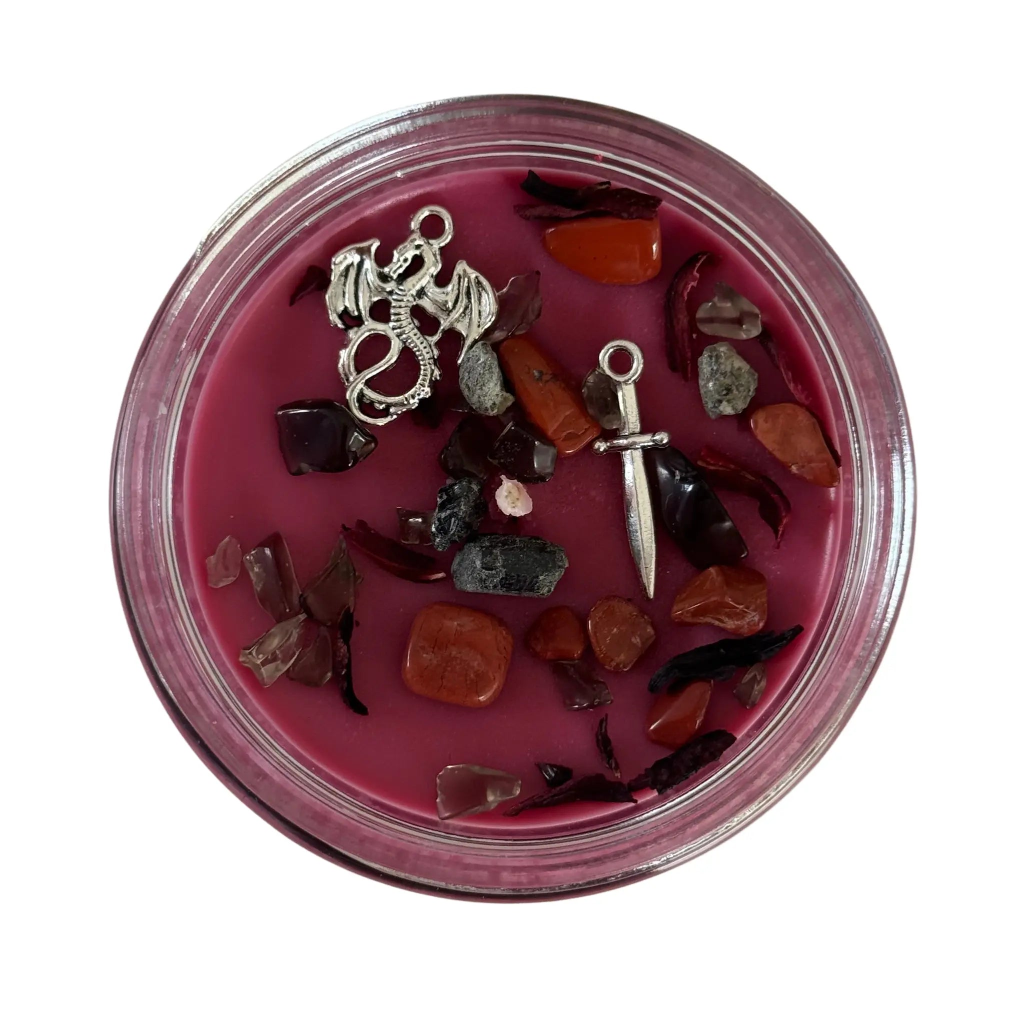 Blood Magic Ritual Candle Notes of: Orange, Clove & Incense