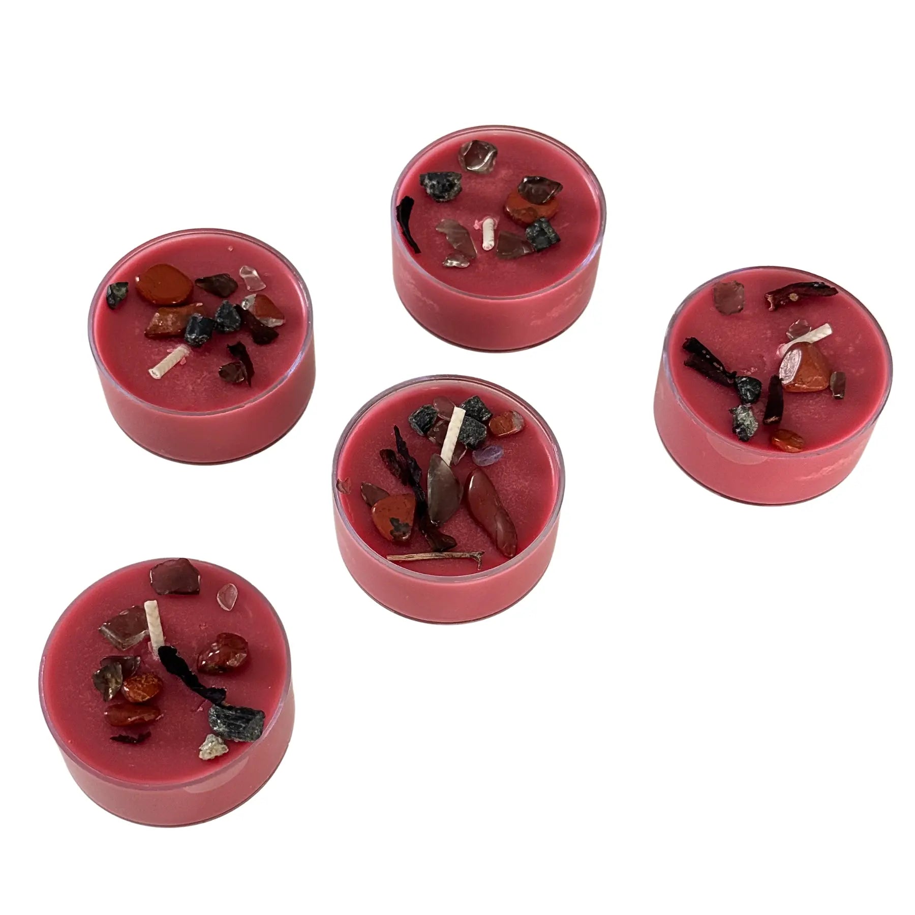 Blood Magic Ritual Tea Light Candles Notes of: Orange, Clove & Incense