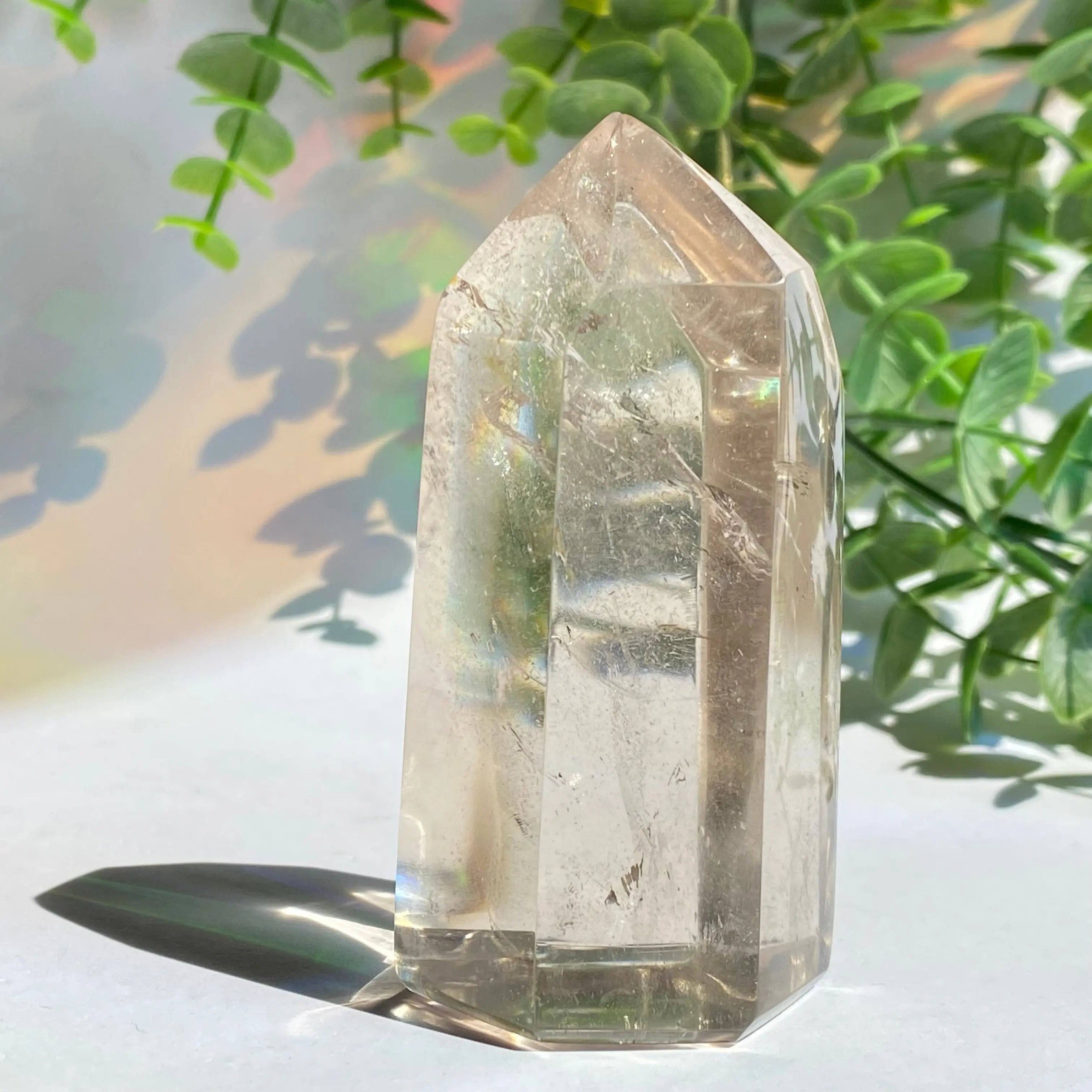 Smokey Quartz Point Arabella Crystals