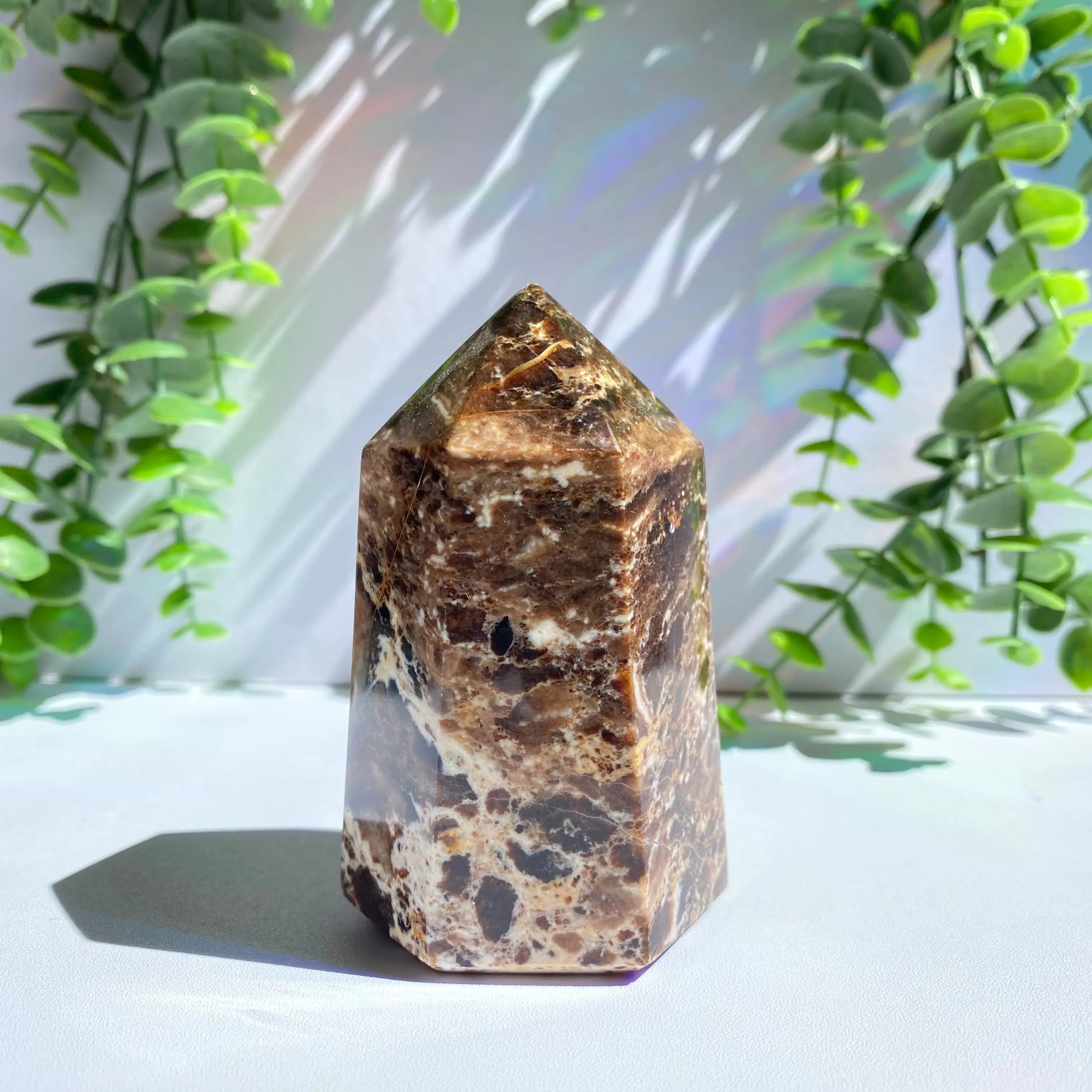 Chocolate Calcite Point Arabella Crystals
