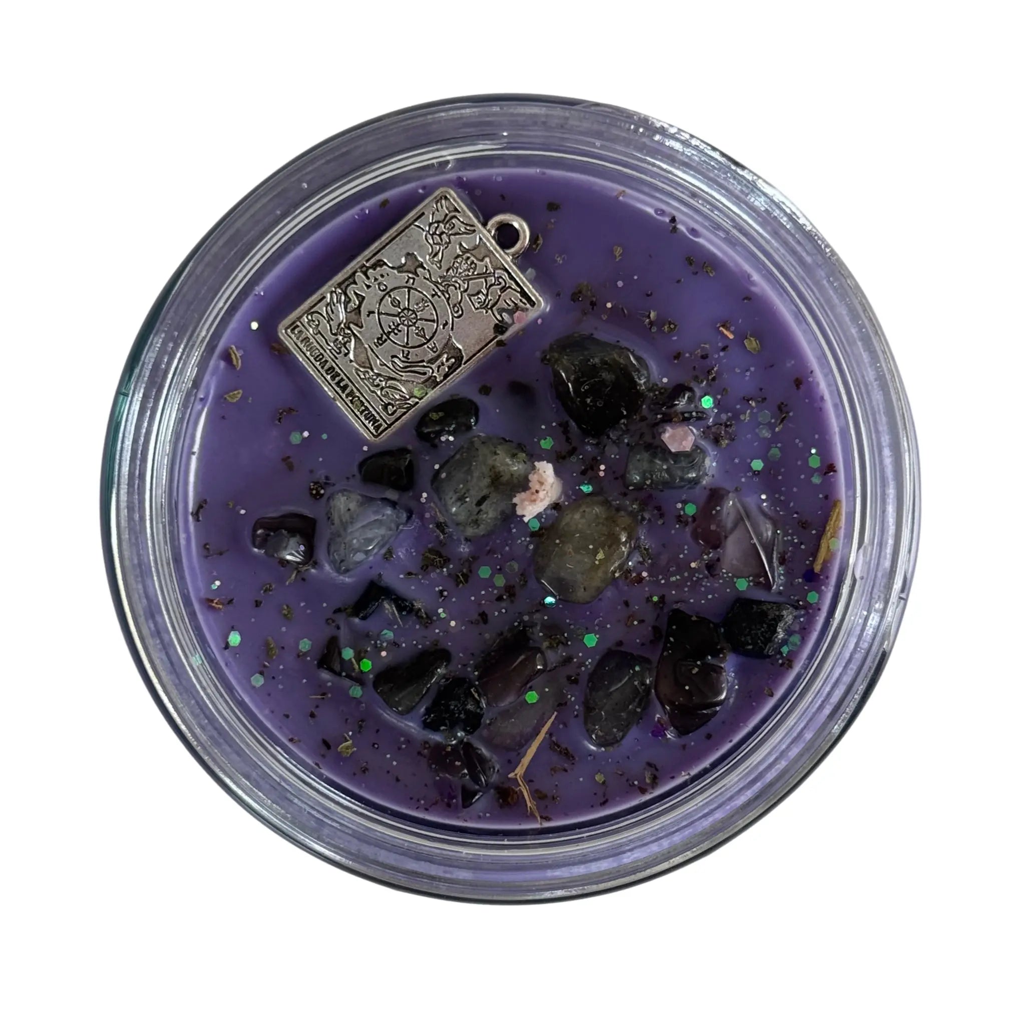 Divination Ritual Candle Notes of: Sea Salt, Orris & Sandalwood