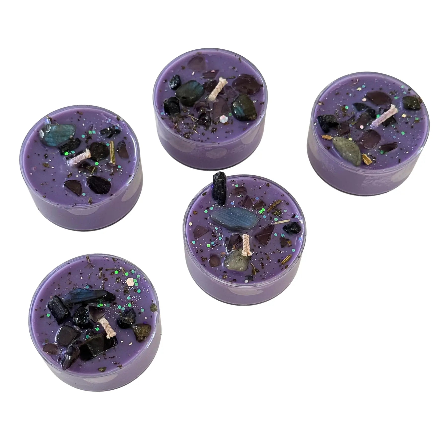 Divination Ritual Tea Light Candles Notes of: Sea Salt, Orris & Sandalwood