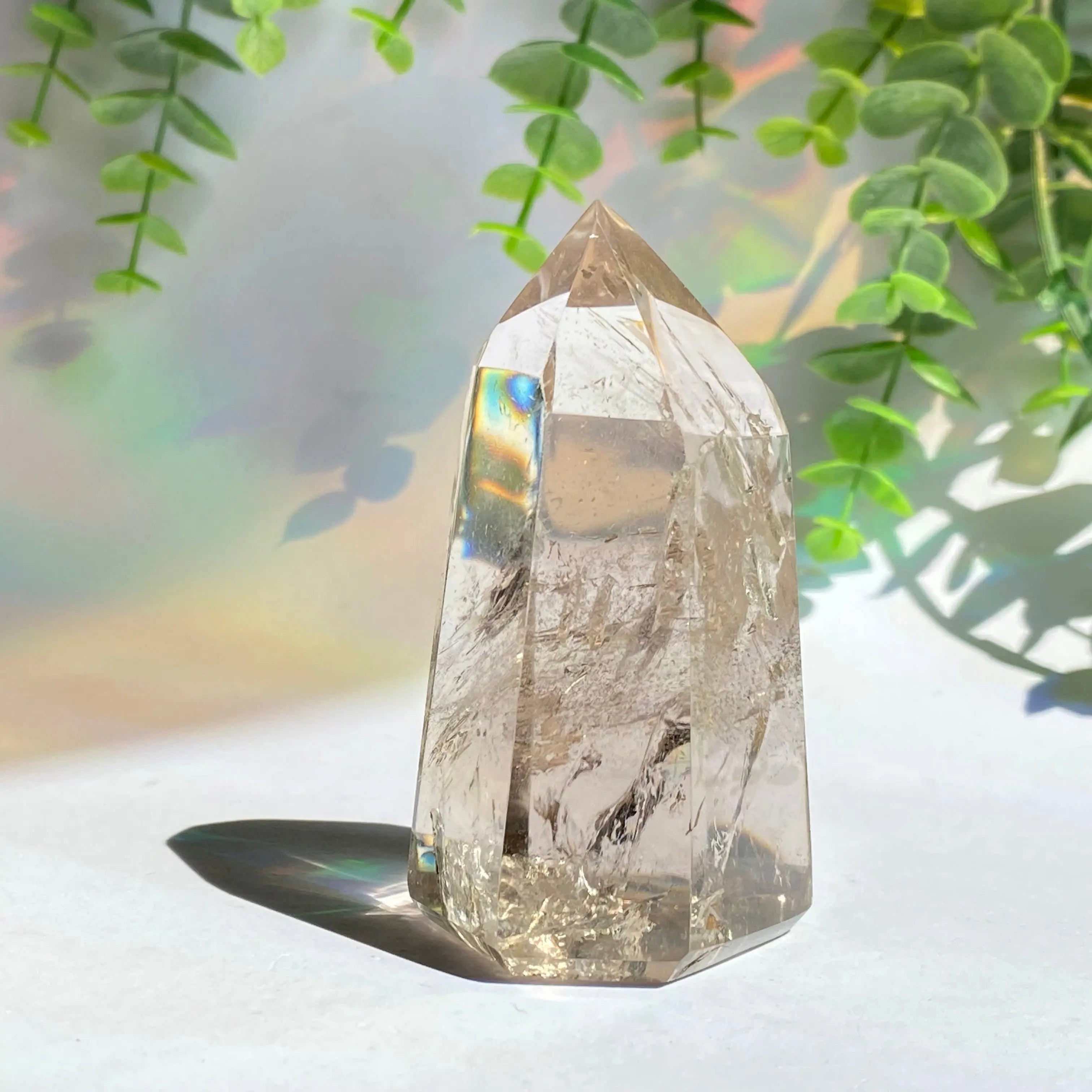 Smokey Quartz Point Arabella Crystals