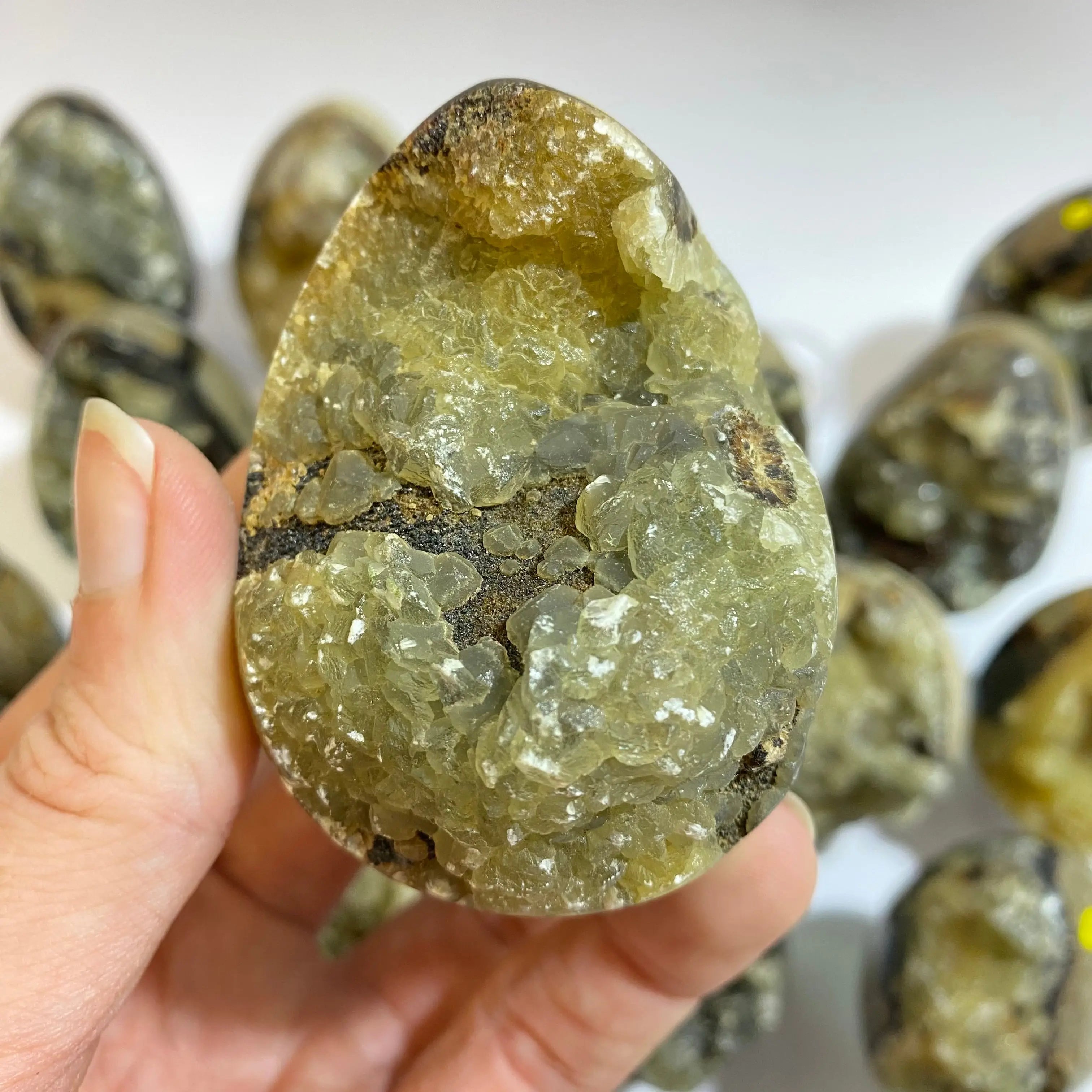 Septarian Agate Egg Arabella Crystals