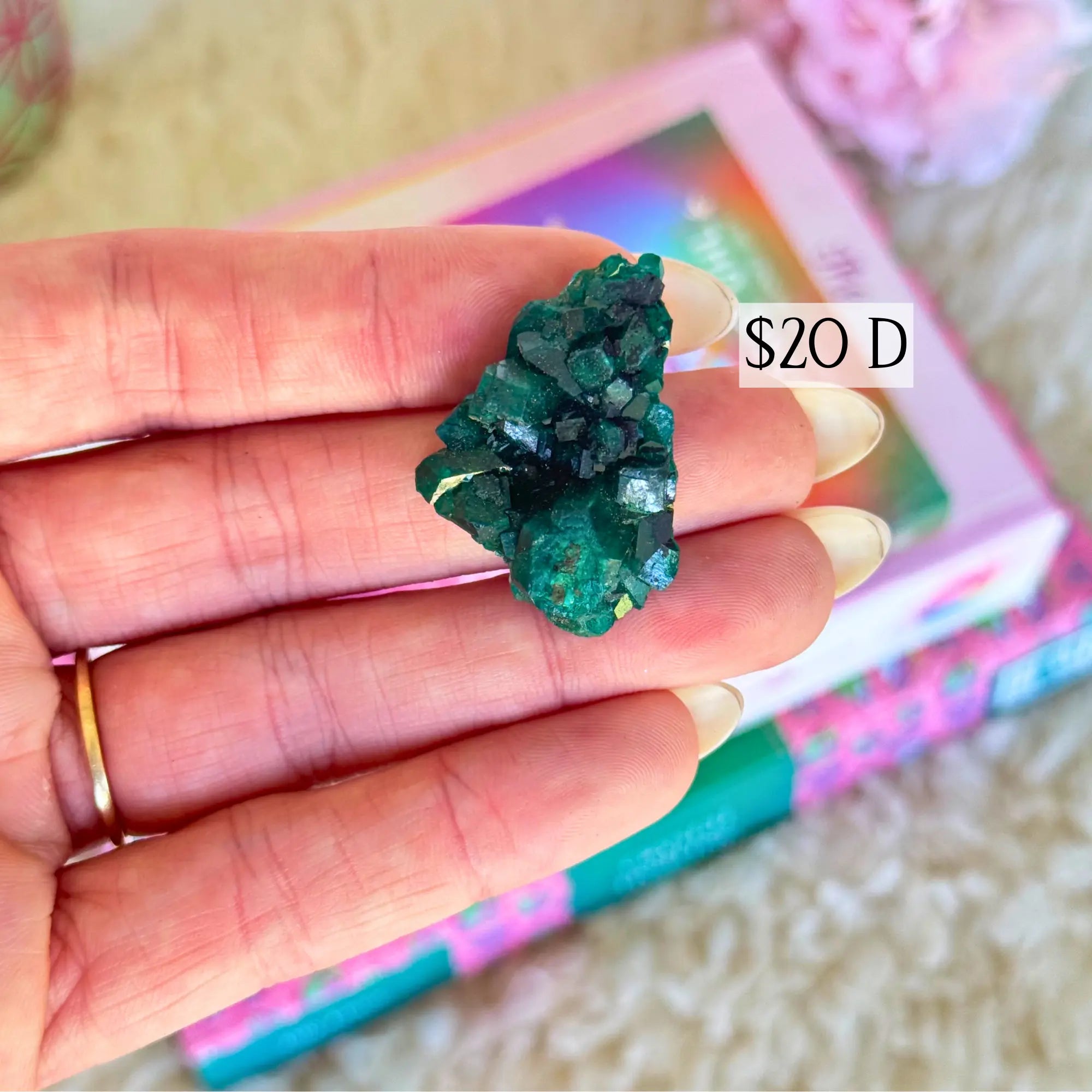 Dioptase Clusters Arabella Crystals