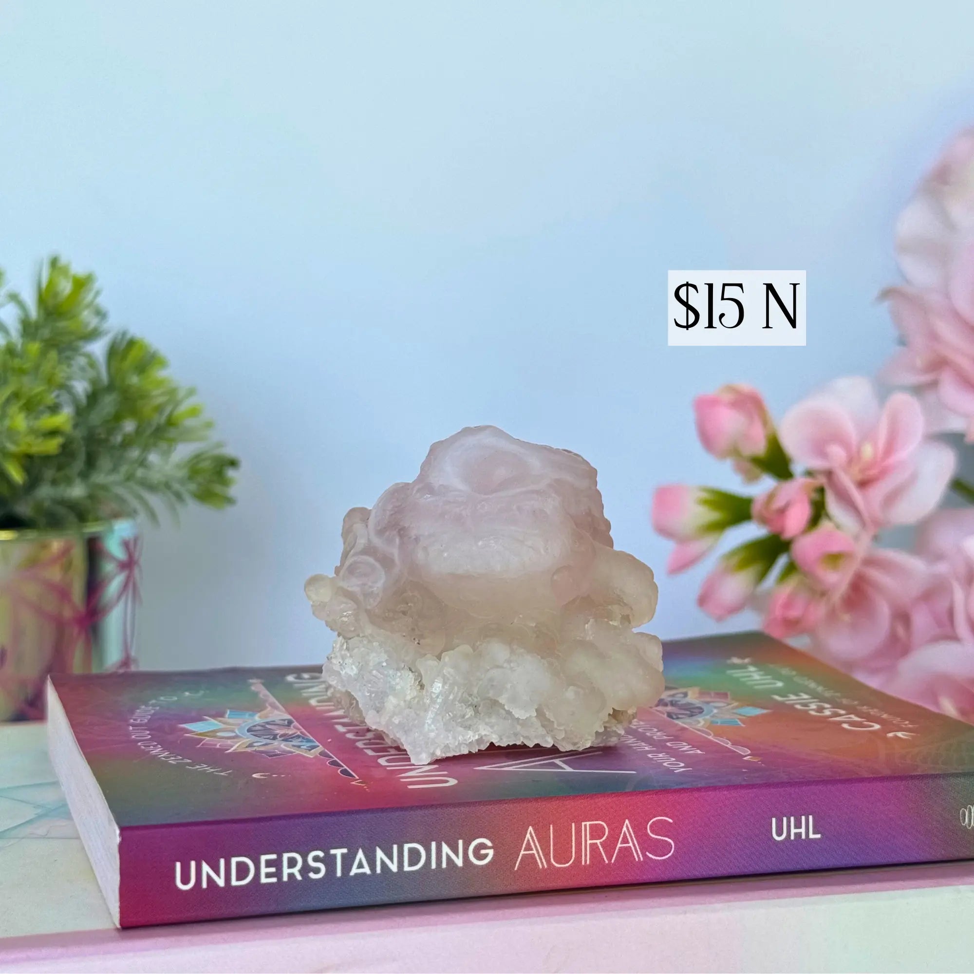 Pink Chalcedony Clusters Arabella Crystals