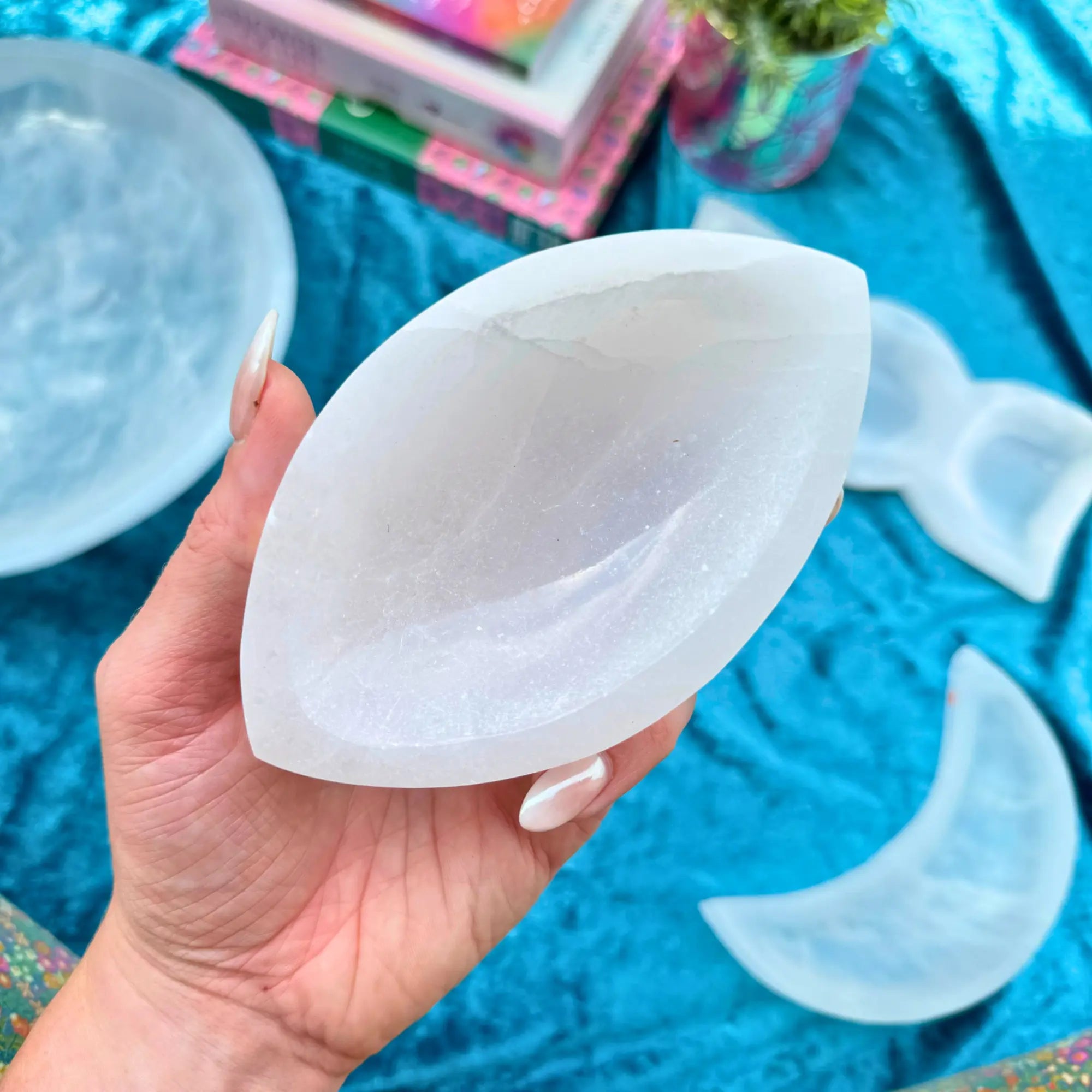 Selenite Crystal Bowls Arabella Crystals