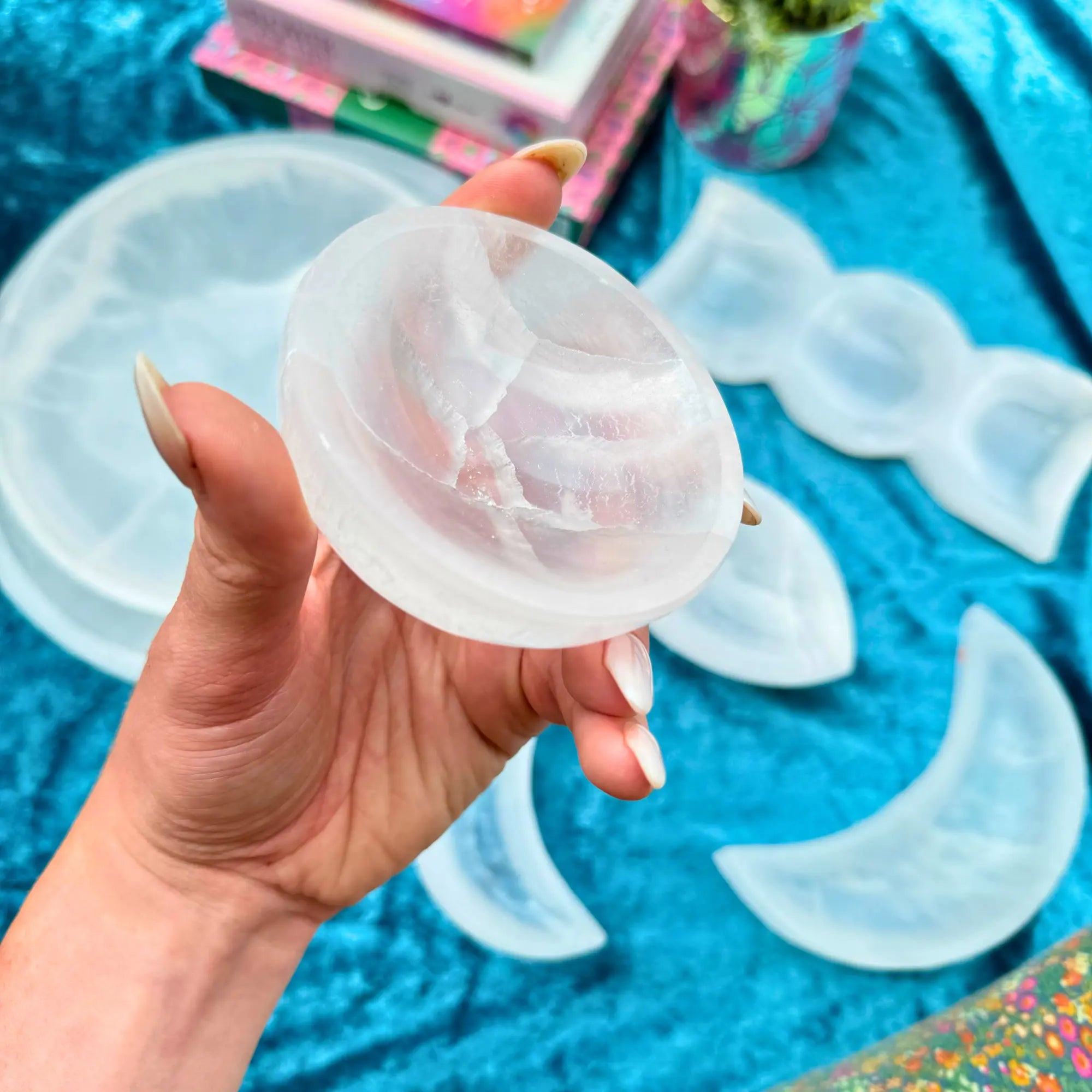Selenite Crystal Bowls Arabella Crystals
