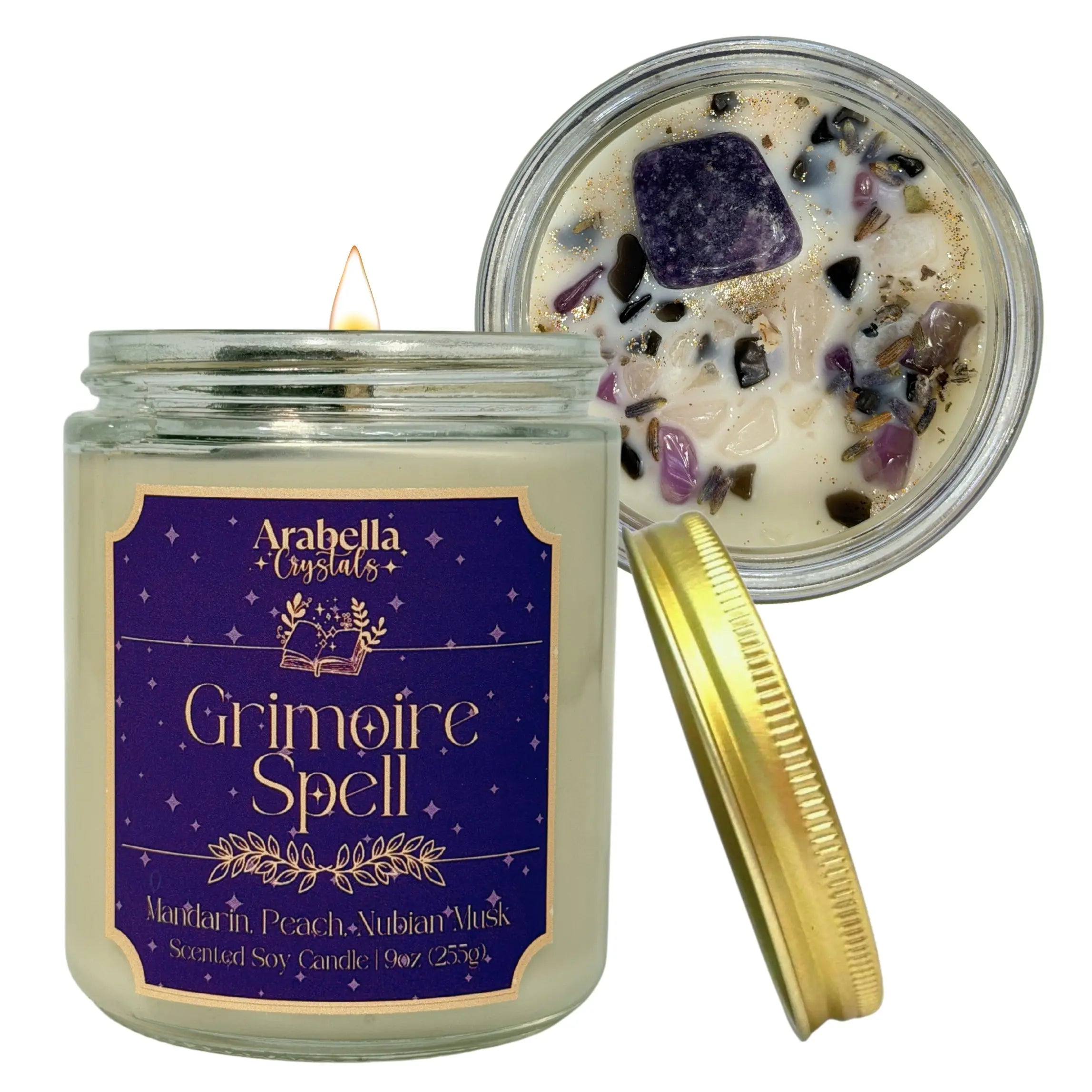The Season of Magic: Halloween Candle Bundle Arabella Crystals