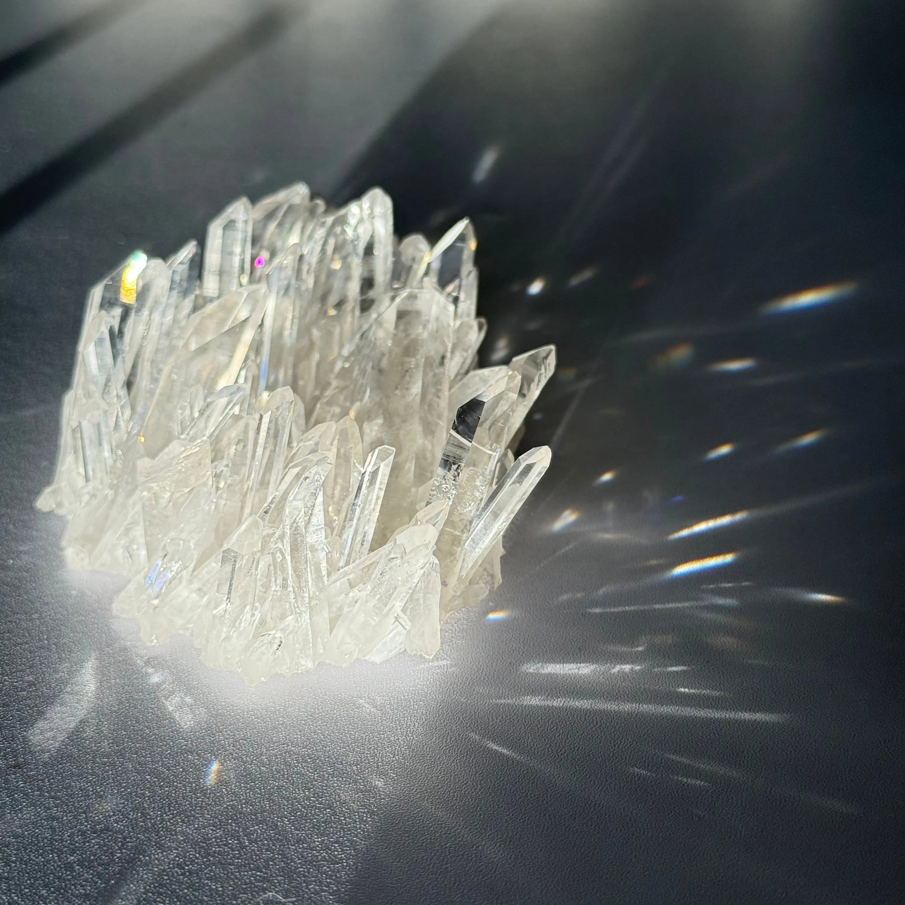 Arkansas High-Quality Clear Quartz Cluster Arabella Crystals
