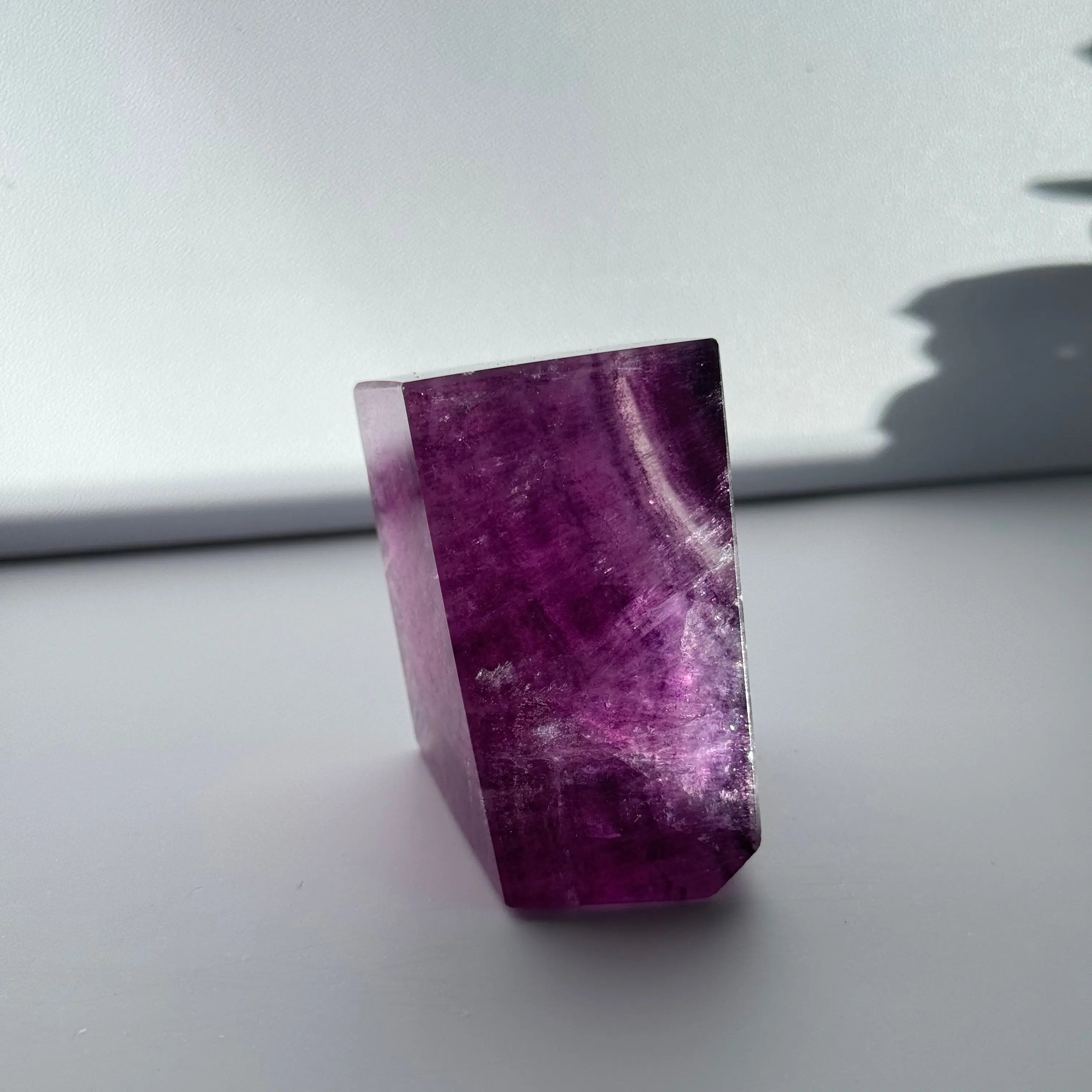 Pink Purple Fluorite Facet Arabella Crystals
