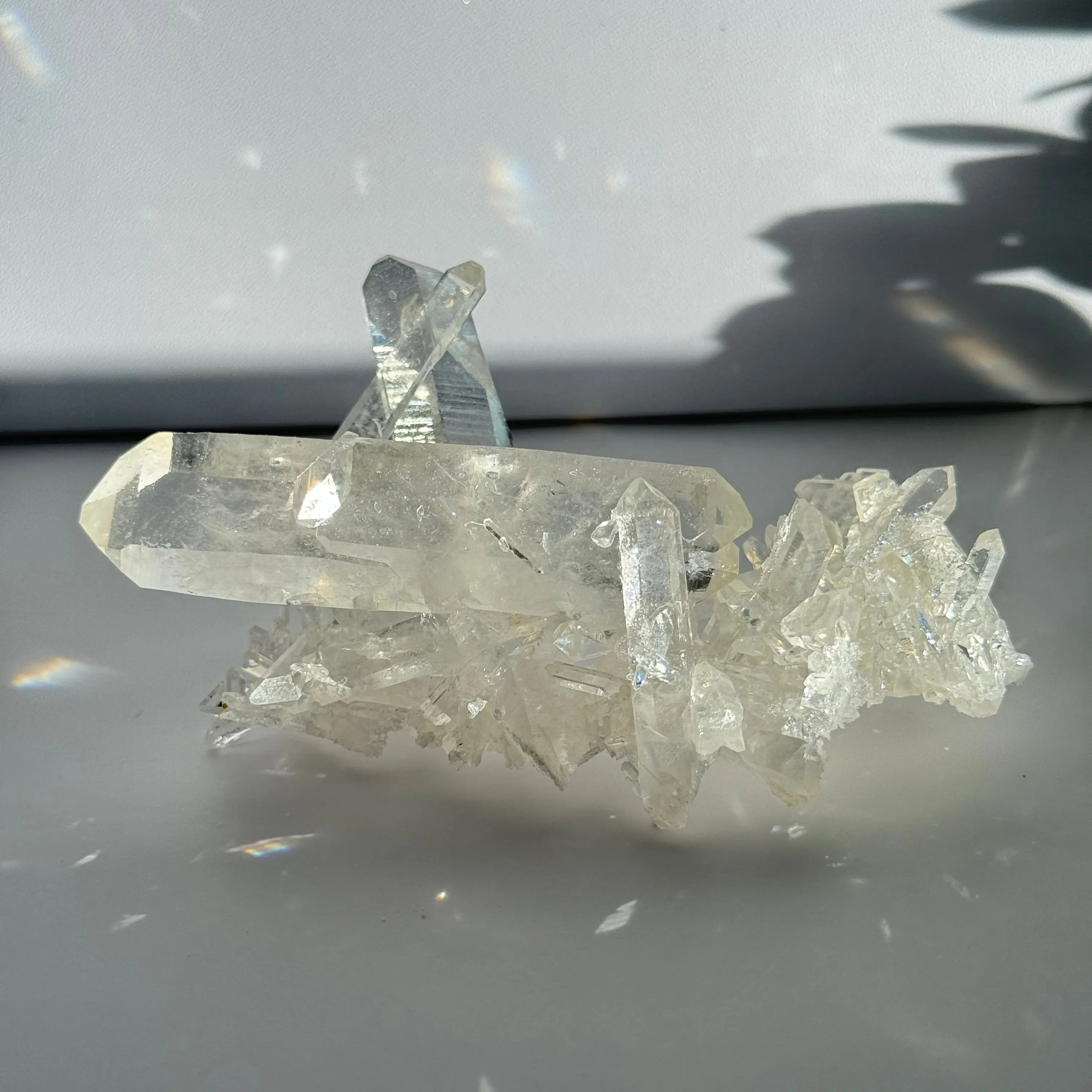 Arkansas High-Quality Clear Quartz Cluster Arabella Crystals