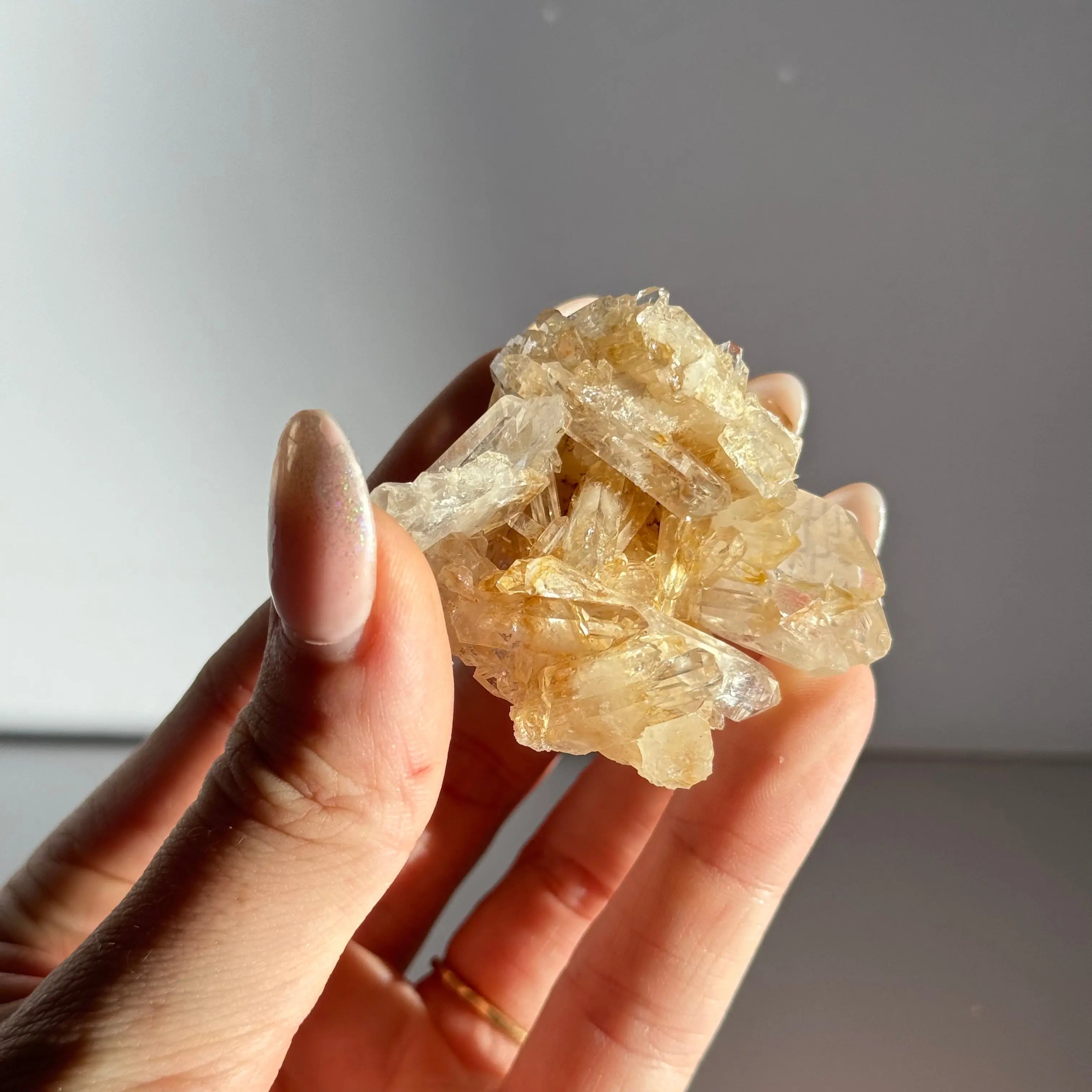 Lithium Quartz Cluster Arabella Crystals