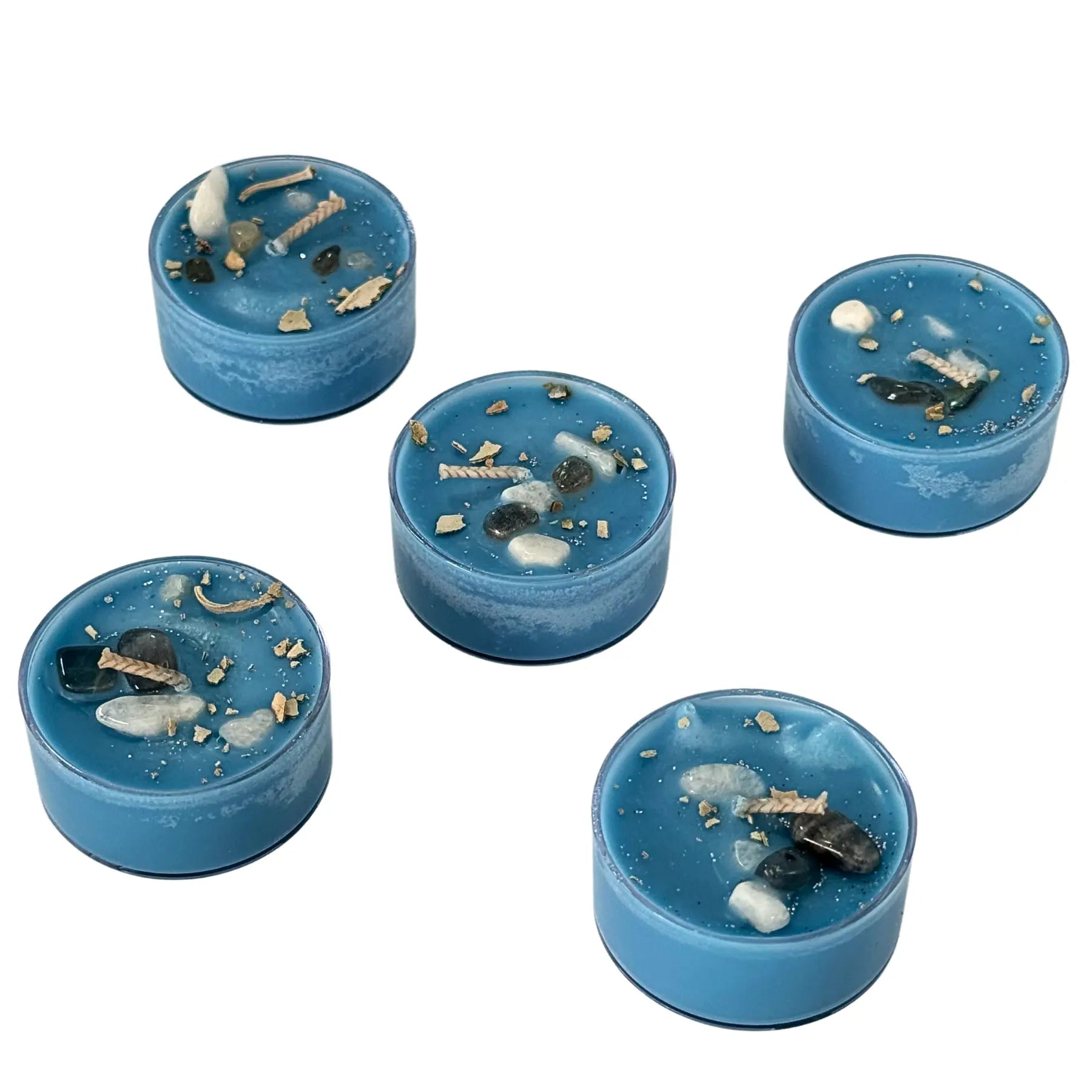 Lunas Light Ritual Tea Light Candles Notes of: Eucalyptus, Violet & Musk