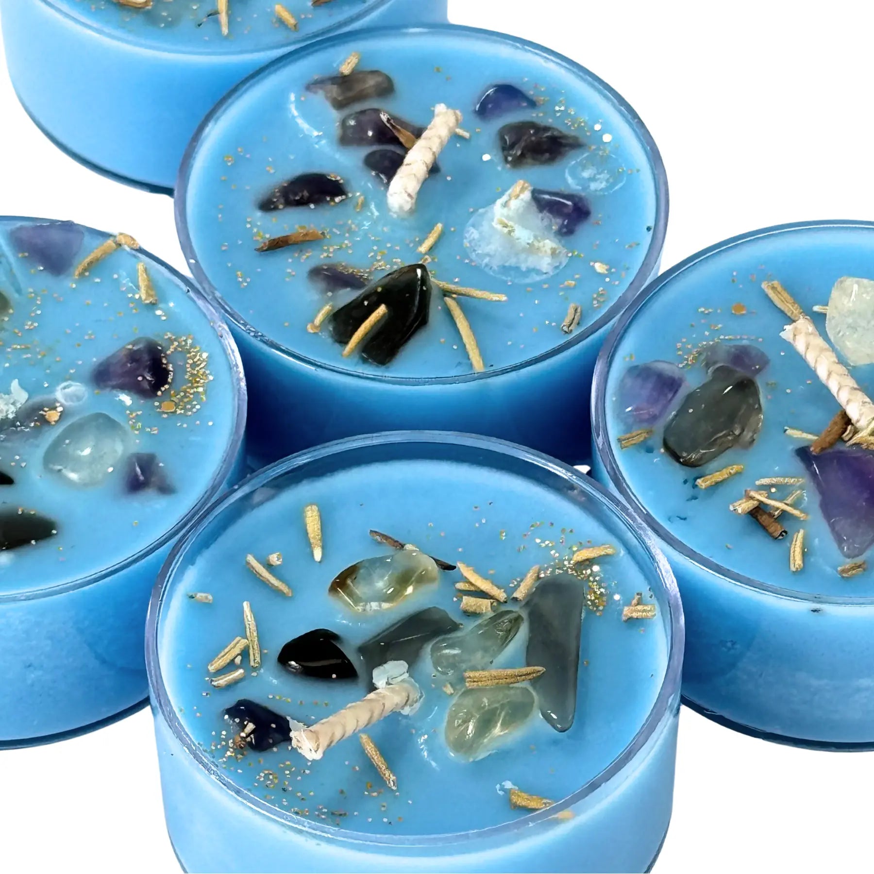 Mercury Retrograde Ritual Tea Light Candles Notes of: Marine, Jasmine & Sandalwood