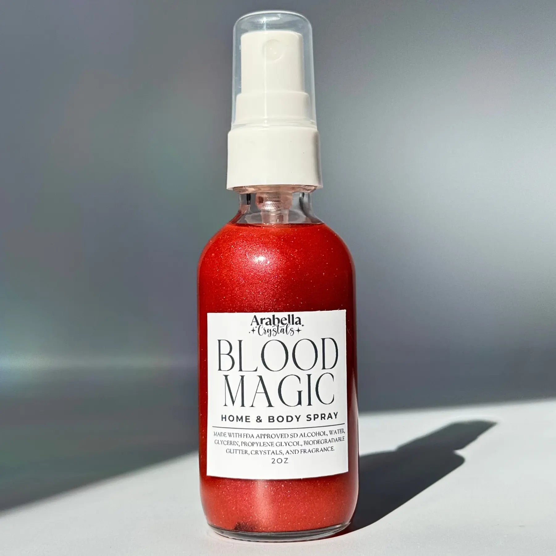 Blood Magic Shimmer Home and Body Spray Orange, Clove & Incense Scented