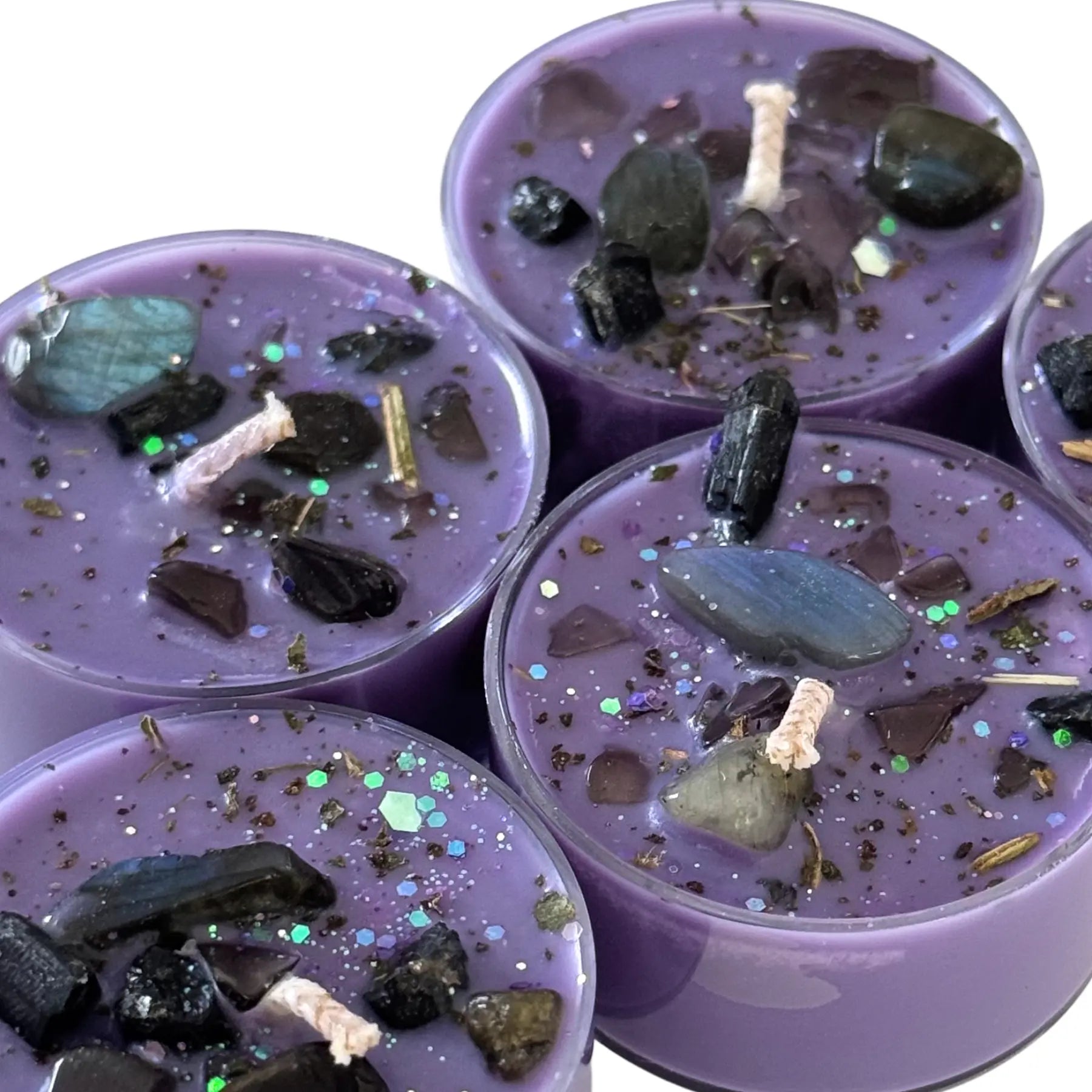 Divination Ritual Tea Light Candles Notes of: Sea Salt, Orris & Sandalwood