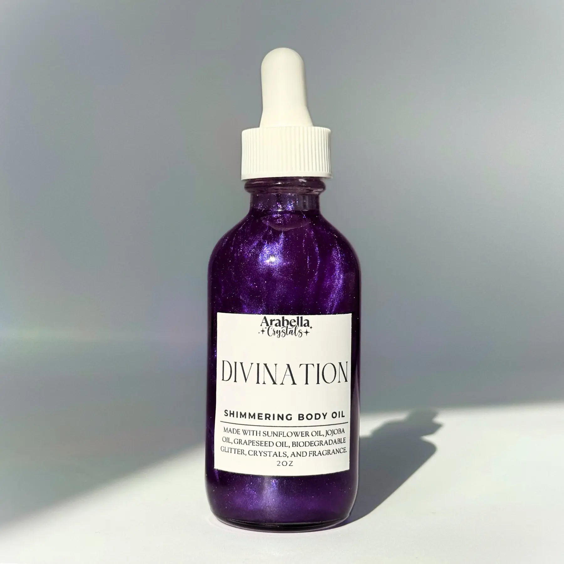 Divination Shimmer Oil Notes of: Sea Salt, Orris & Sandalwood