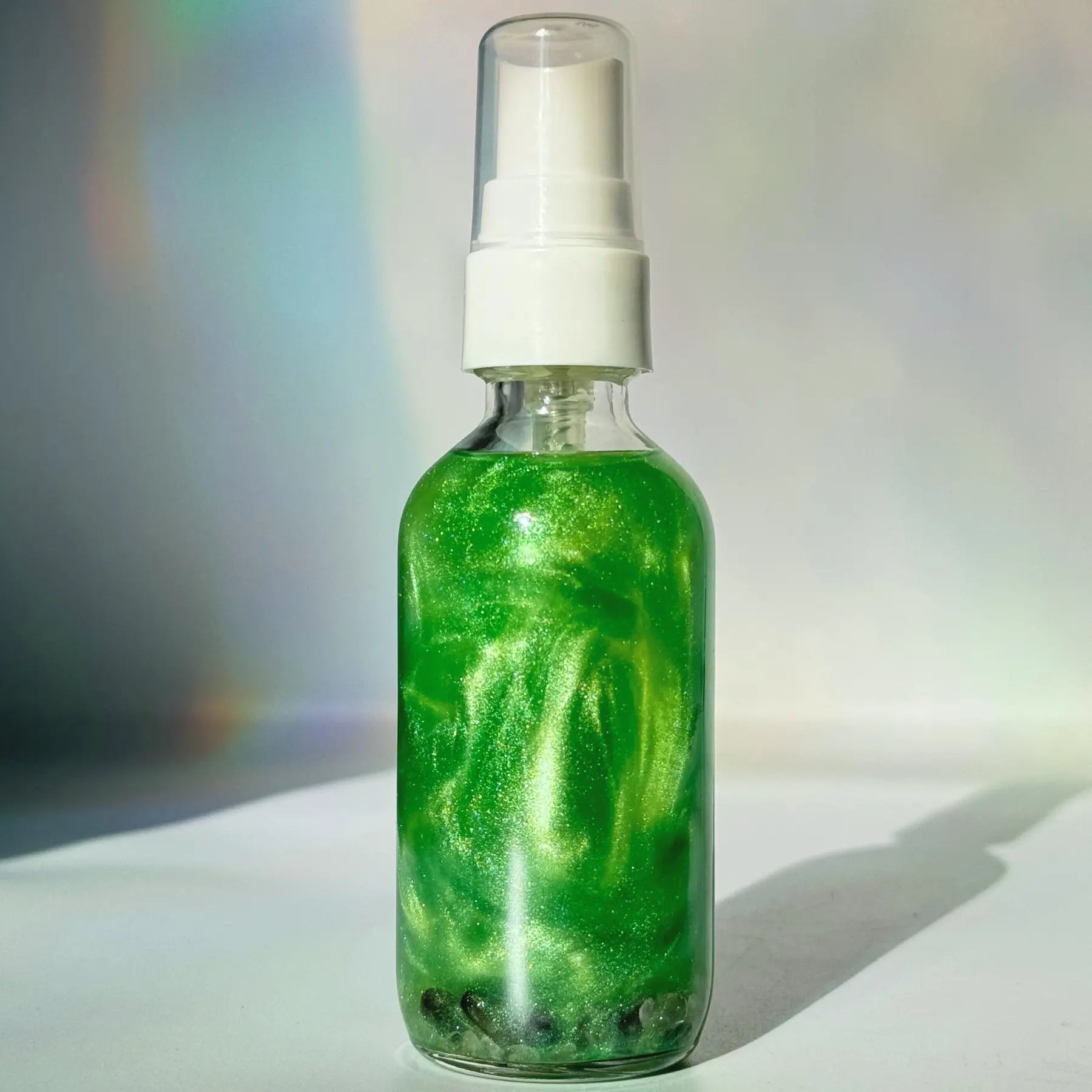 Faerie Realm Shimmer Home and Body Spray Incense, Leather, Amber Scented