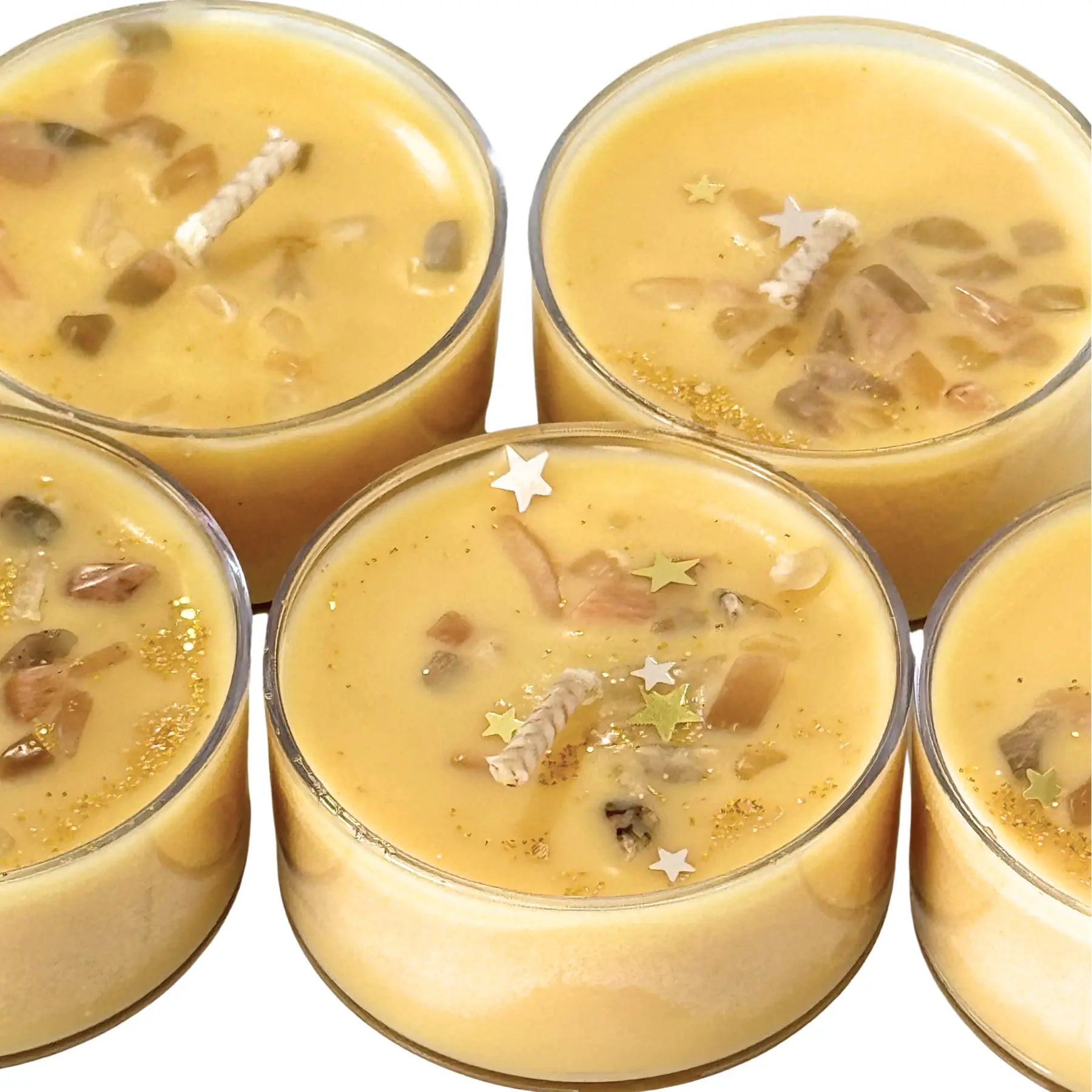 Full Moon Ritual Tea Light Candles Notes of: Lemon, Turmeric & Milk
