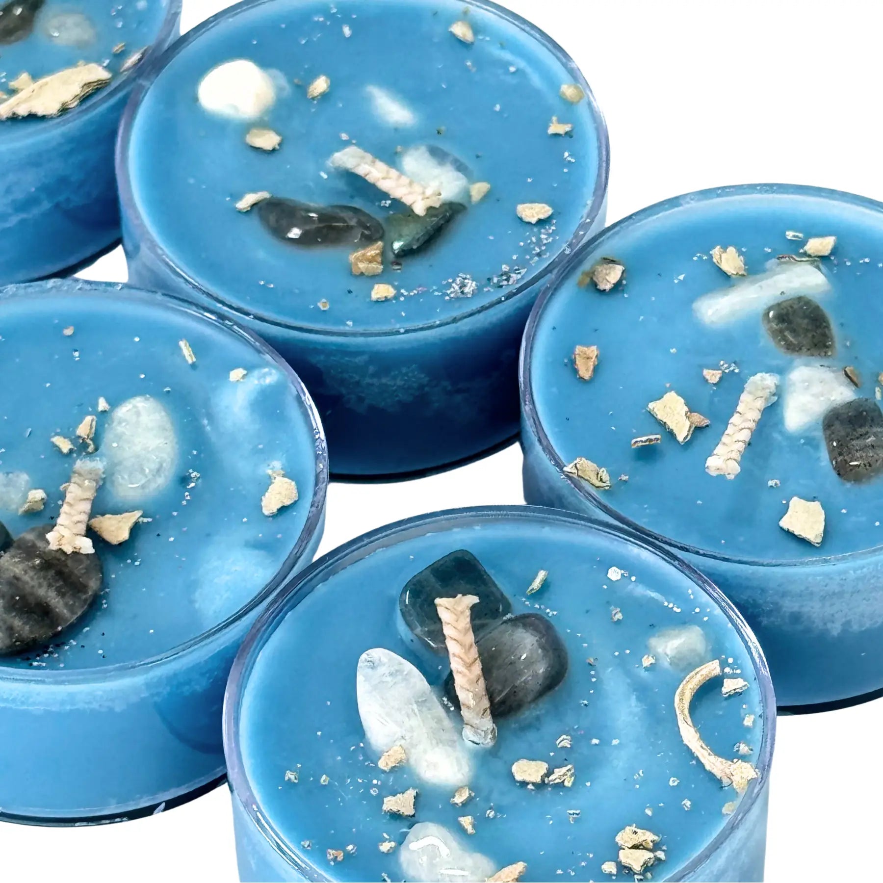 Lunas Light Ritual Tea Light Candles Notes of: Eucalyptus, Violet & Musk