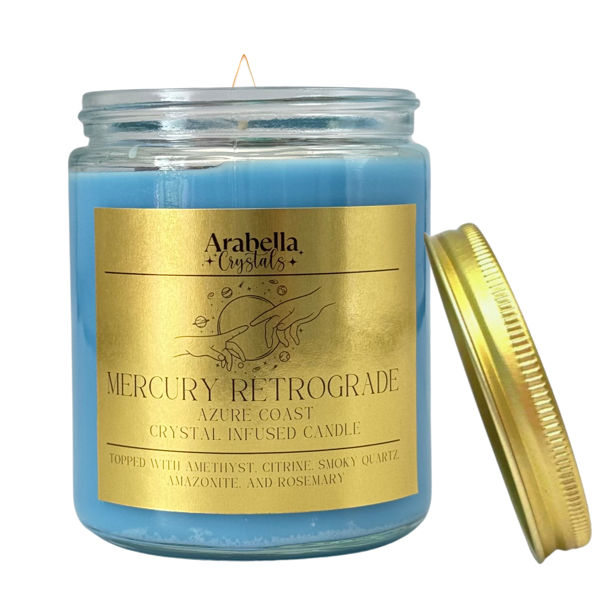 Mercury Retrograde Ritual Candle