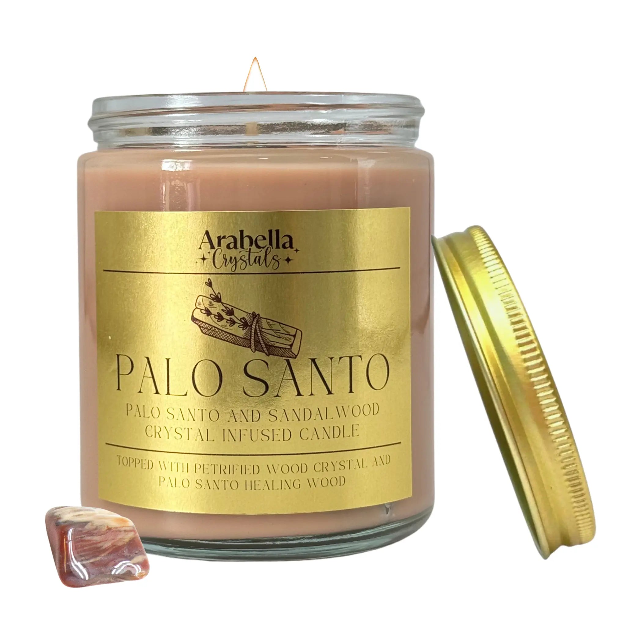 Palo Santo Ritual Candle Notes of: Moss, Incense & Palo Santo