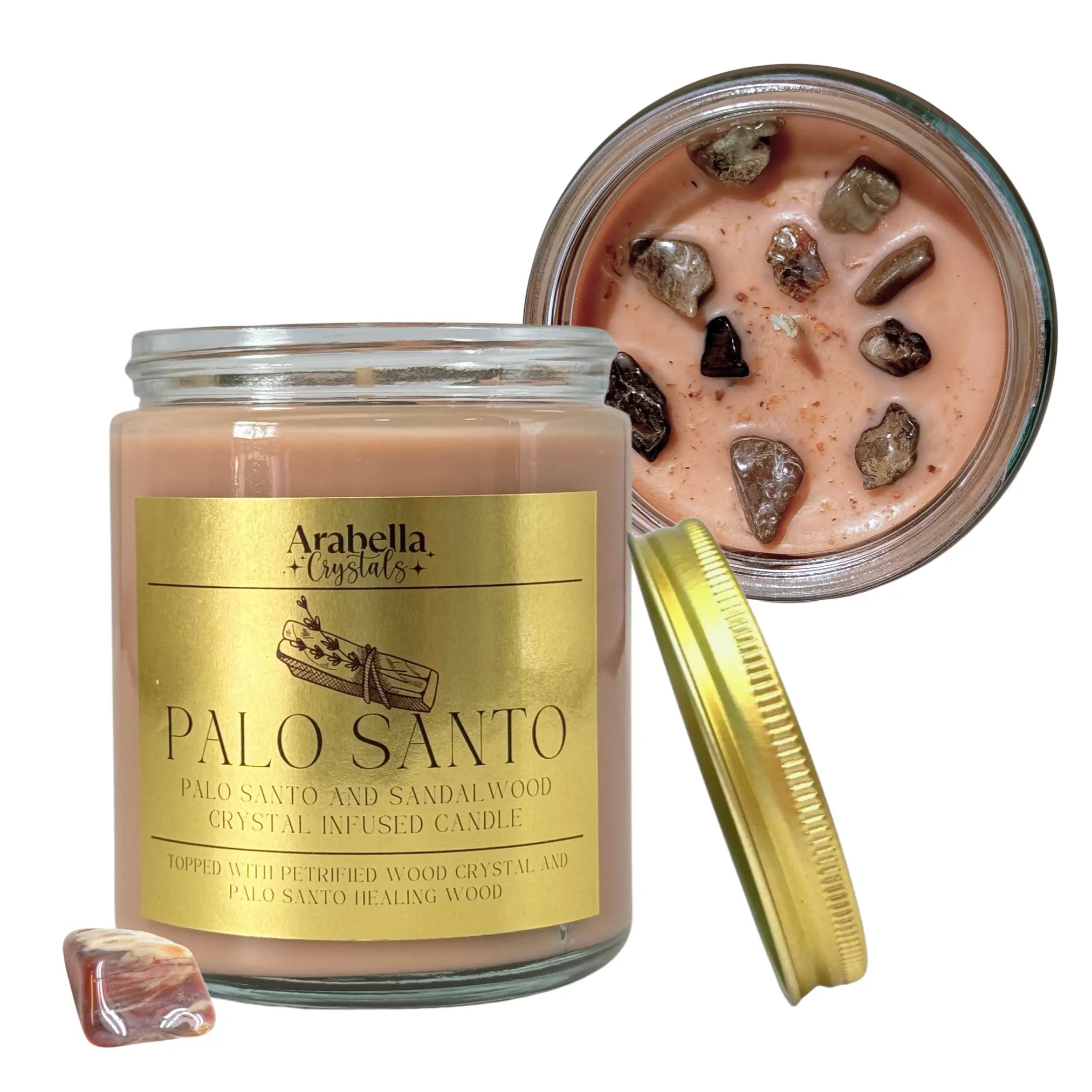 Palo Santo Ritual Candle Notes of: Moss, Incense & Palo Santo