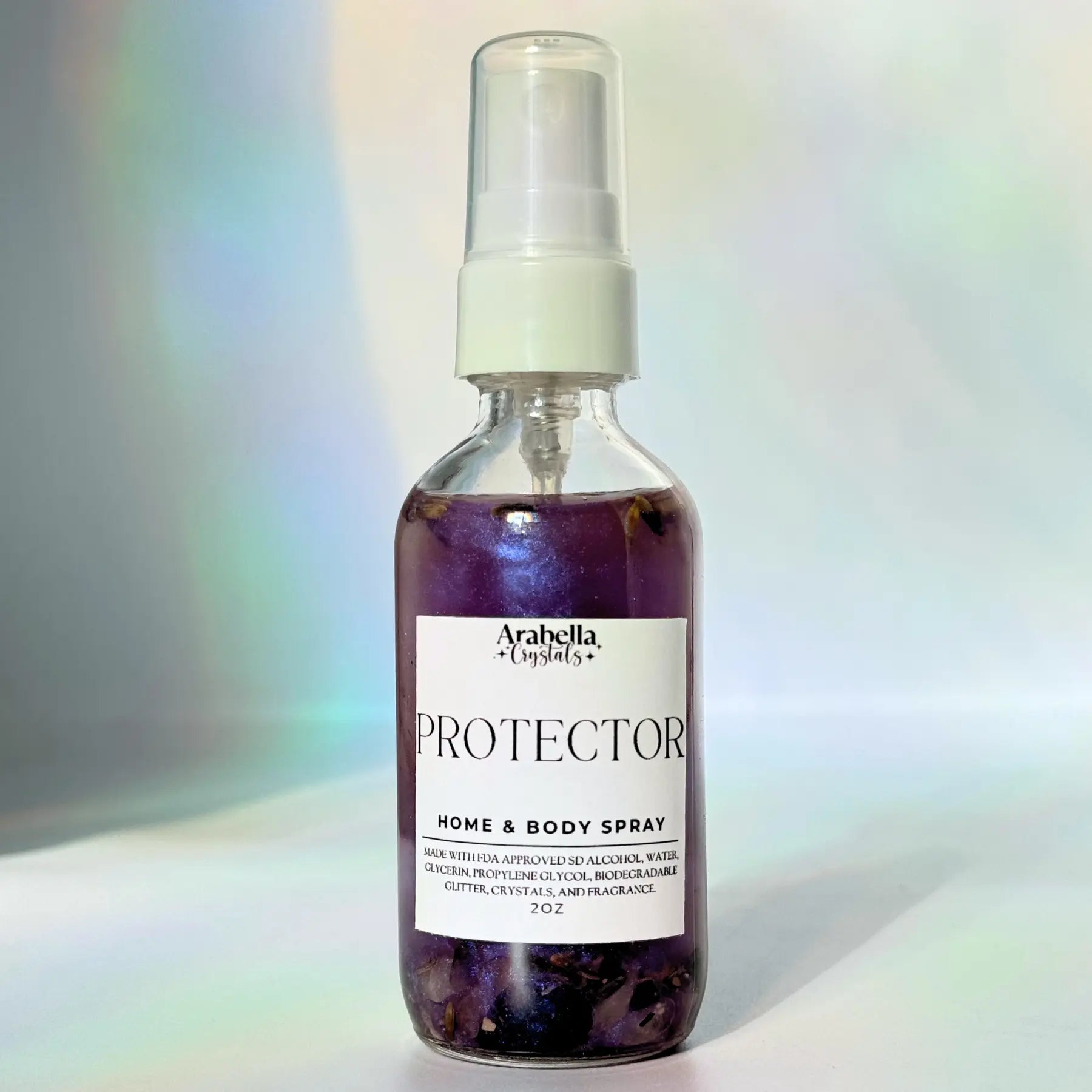 Protector Shimmer Home and Body Spray Lavender, Sage, Cedar Scented