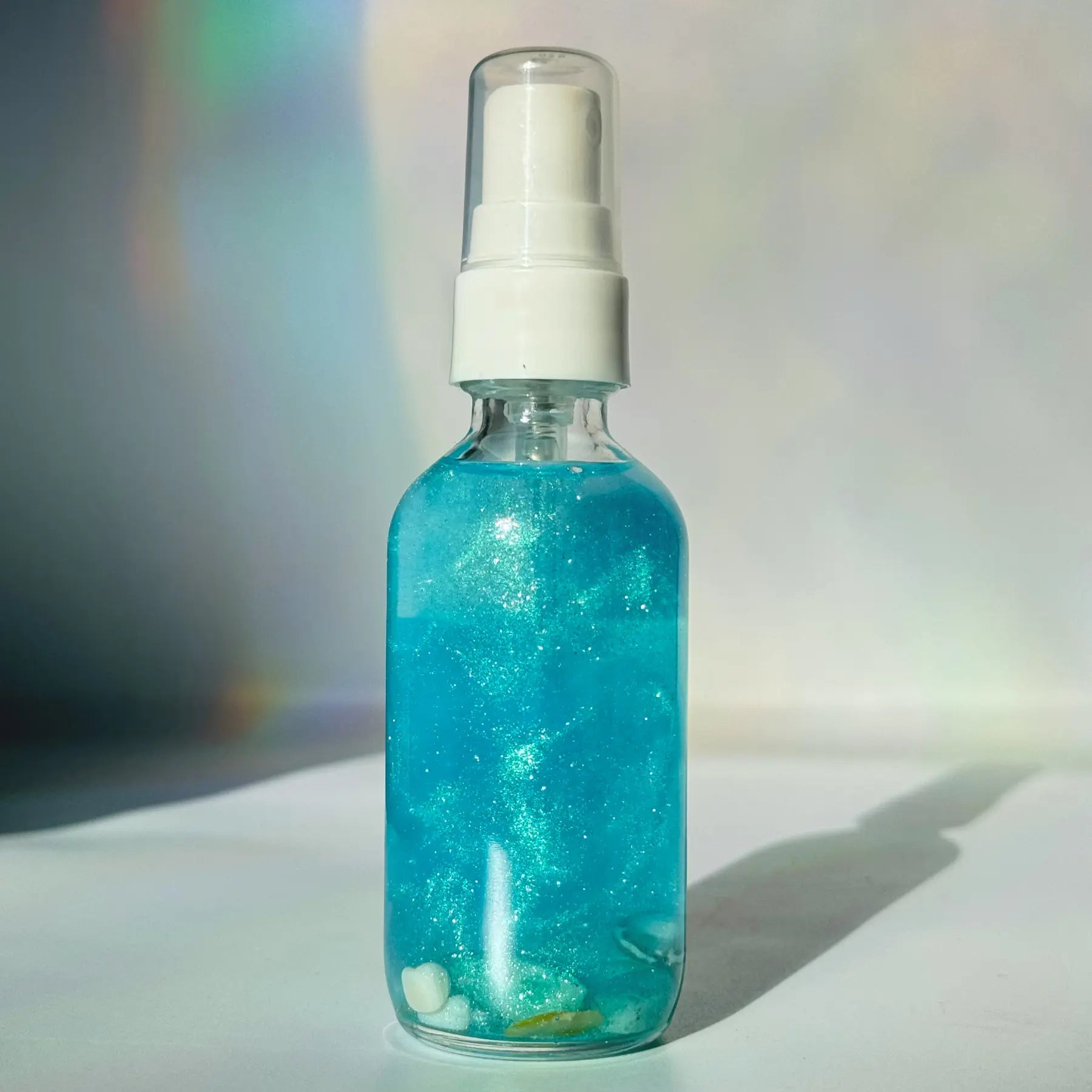 Sea Witch Shimmer Home and Body Spray Incense, Leather, Amber Scented