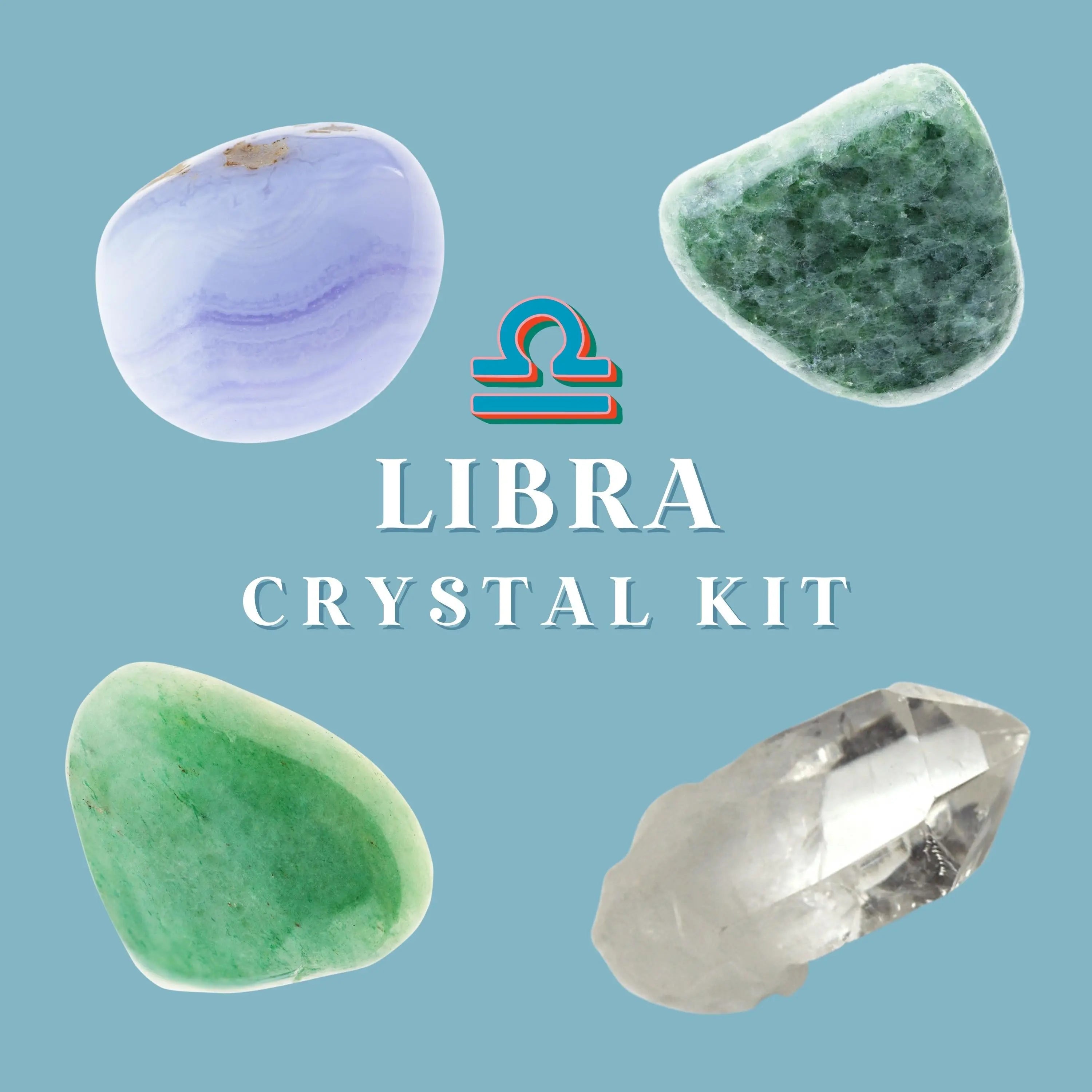 Libra Zodiac Crystal Kit Balance, Harmony, Diplomacy