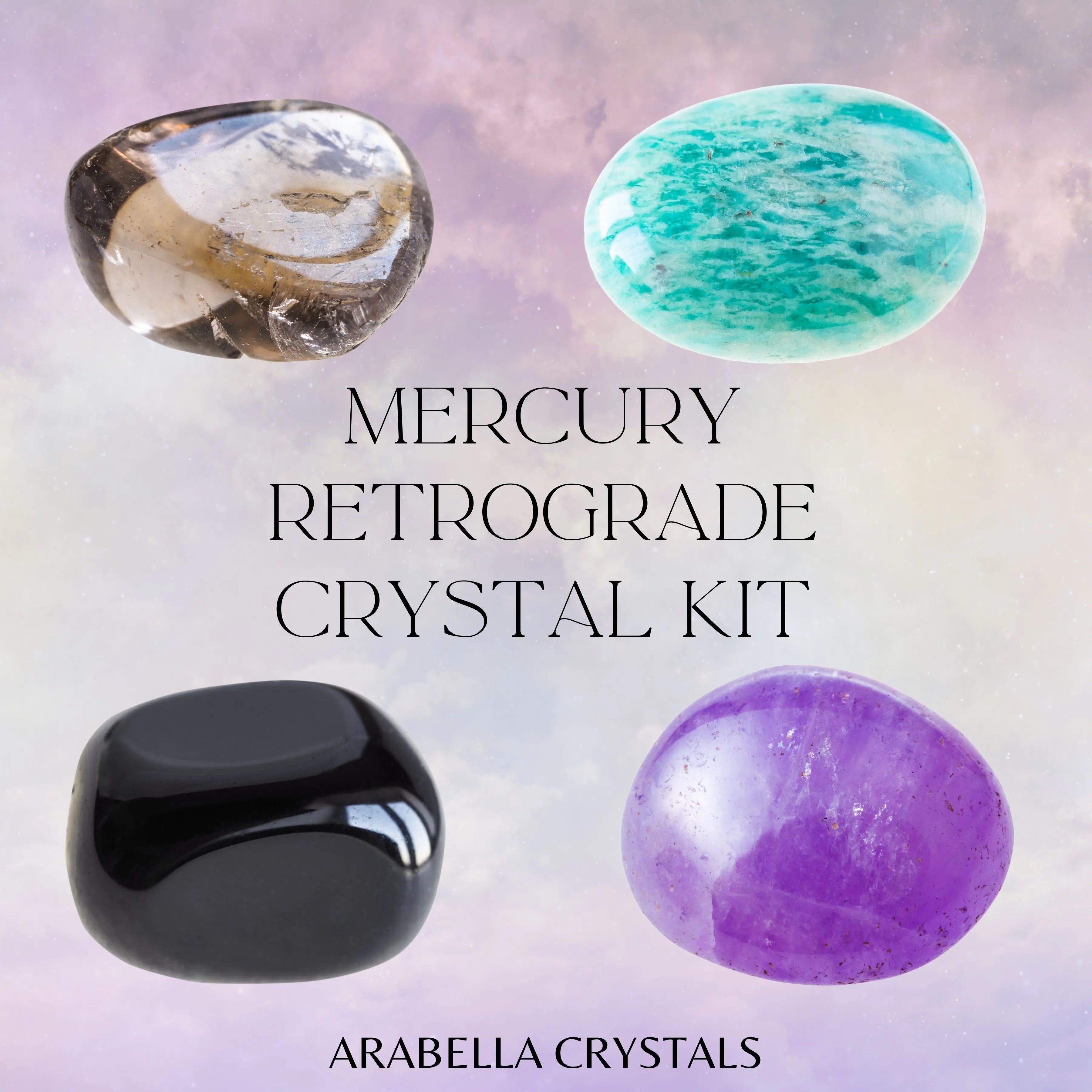 Mercury Retrograde Crystal Kit Reevaluation, Renewal, Growth